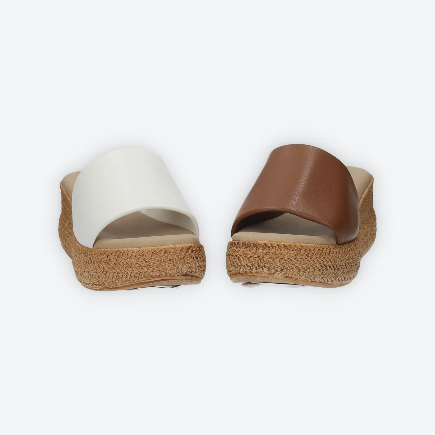 Sandali con zeppa.Altezza tacco:  Made in Italy - Image 7