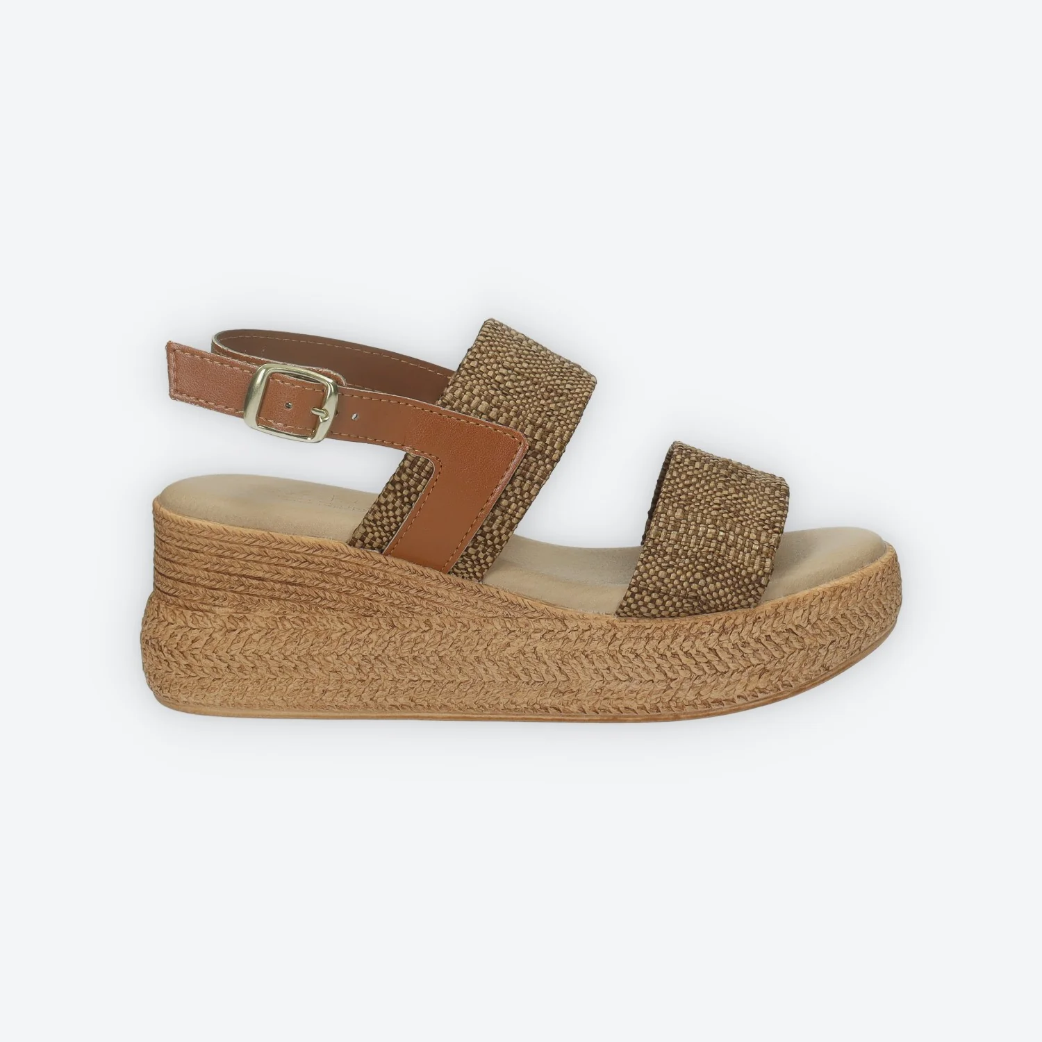 Sandali con doppia fascia. Made in Italy. Tacco alto 6cm