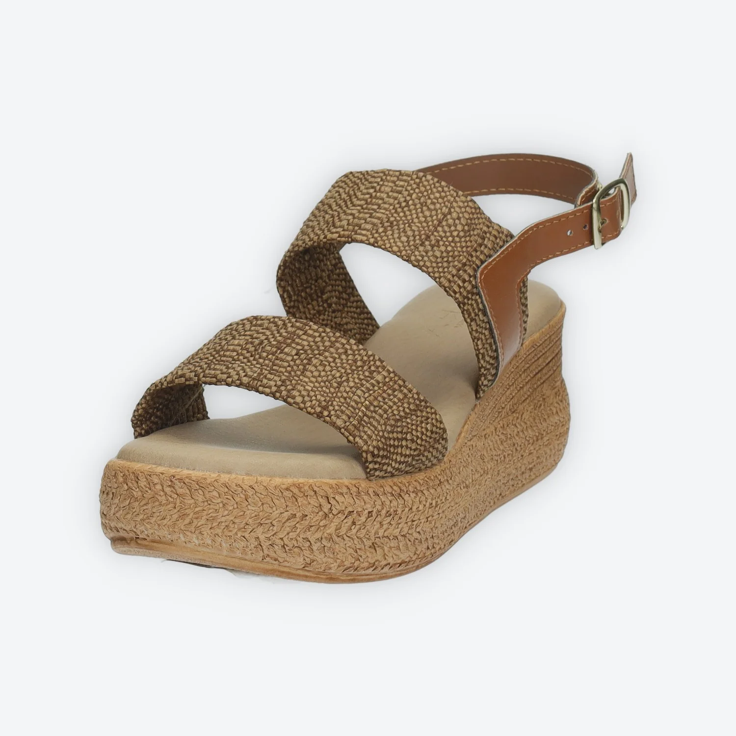Sandali con doppia fascia. Made in Italy. Tacco alto 6cm - Image 2