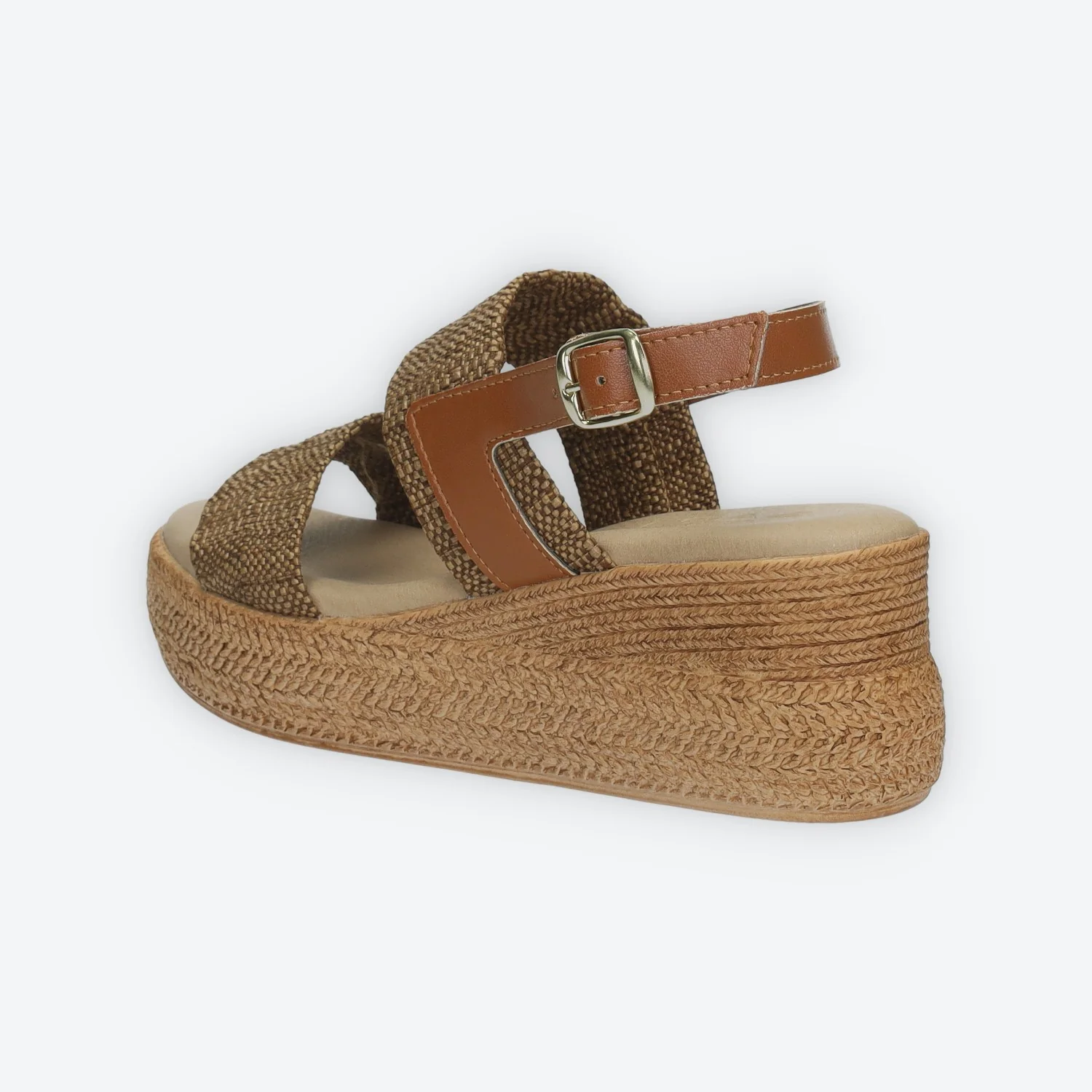 Sandali con doppia fascia. Made in Italy. Tacco alto 6cm - Image 3
