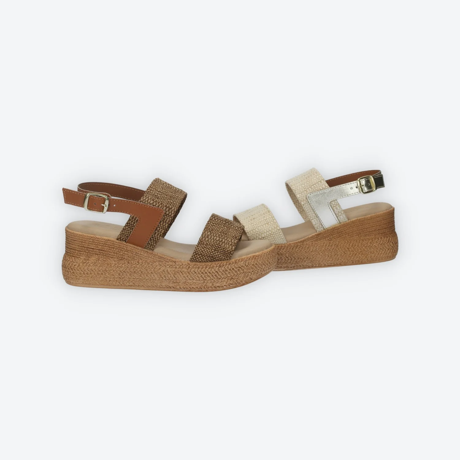 Sandali con doppia fascia. Made in Italy. Tacco alto 6cm - Image 8
