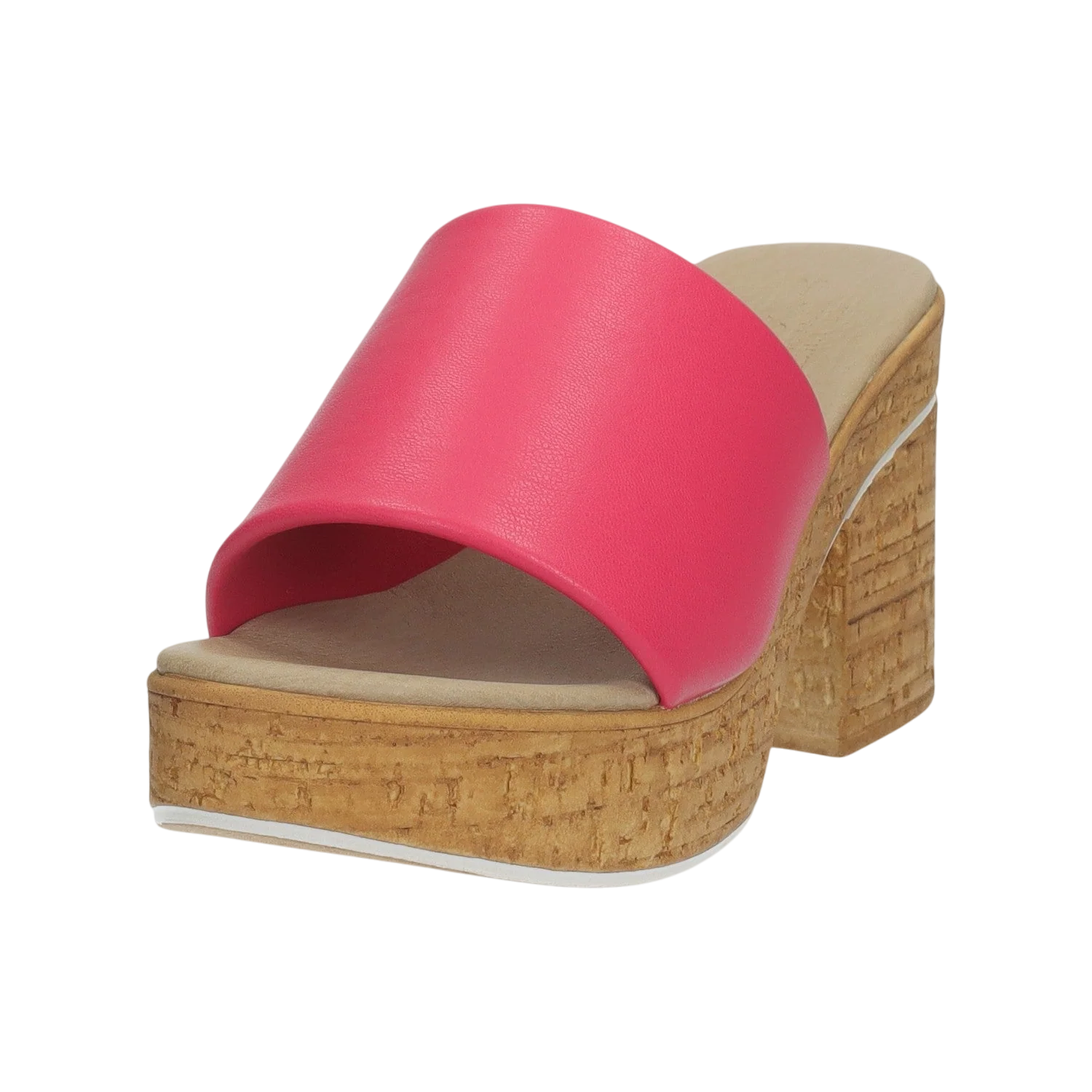 Sandali con zeppa.Tacco alto 10cm . Made in Italy - Image 5
