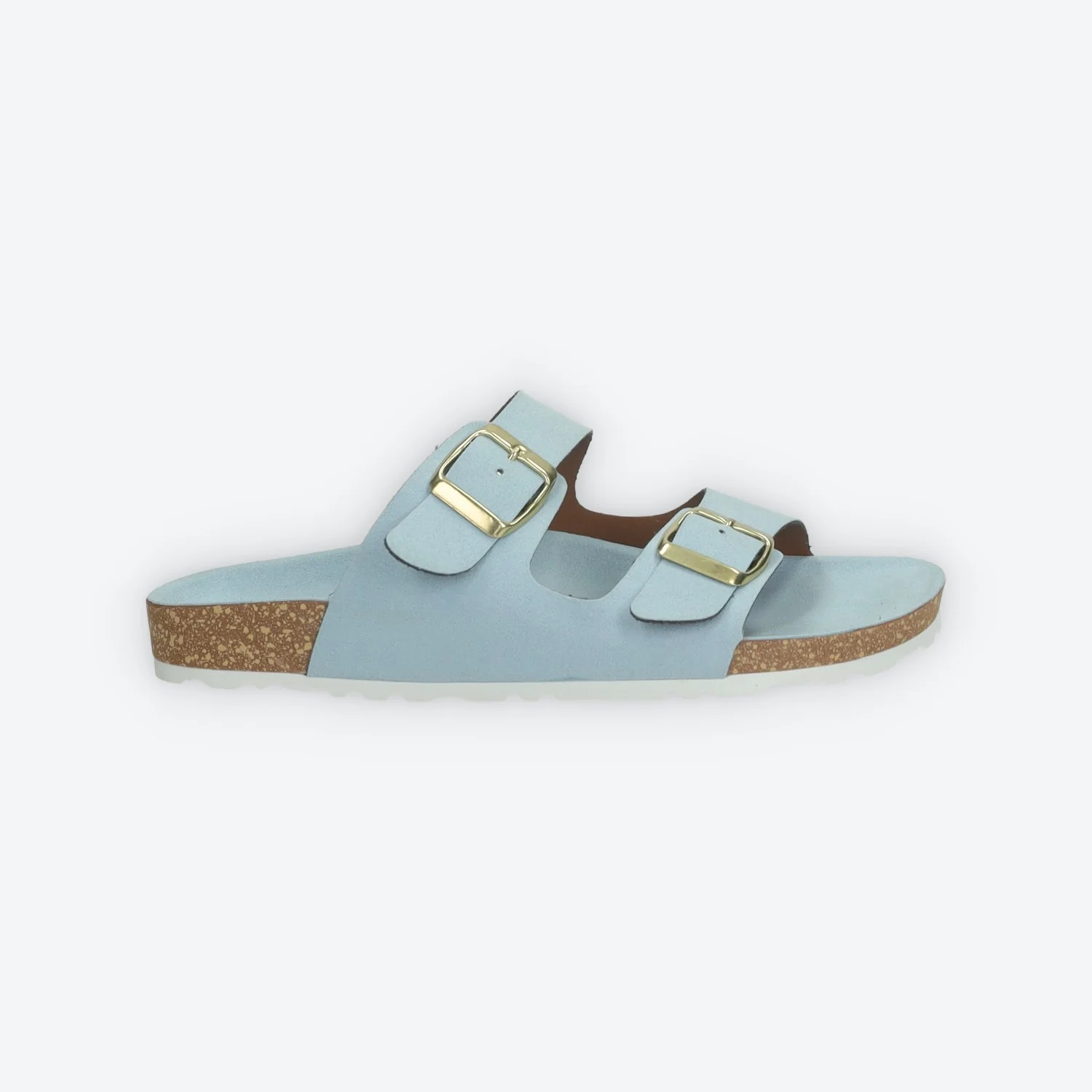 Sandali flat con doppia fibbia. Made in Italy - Image 4