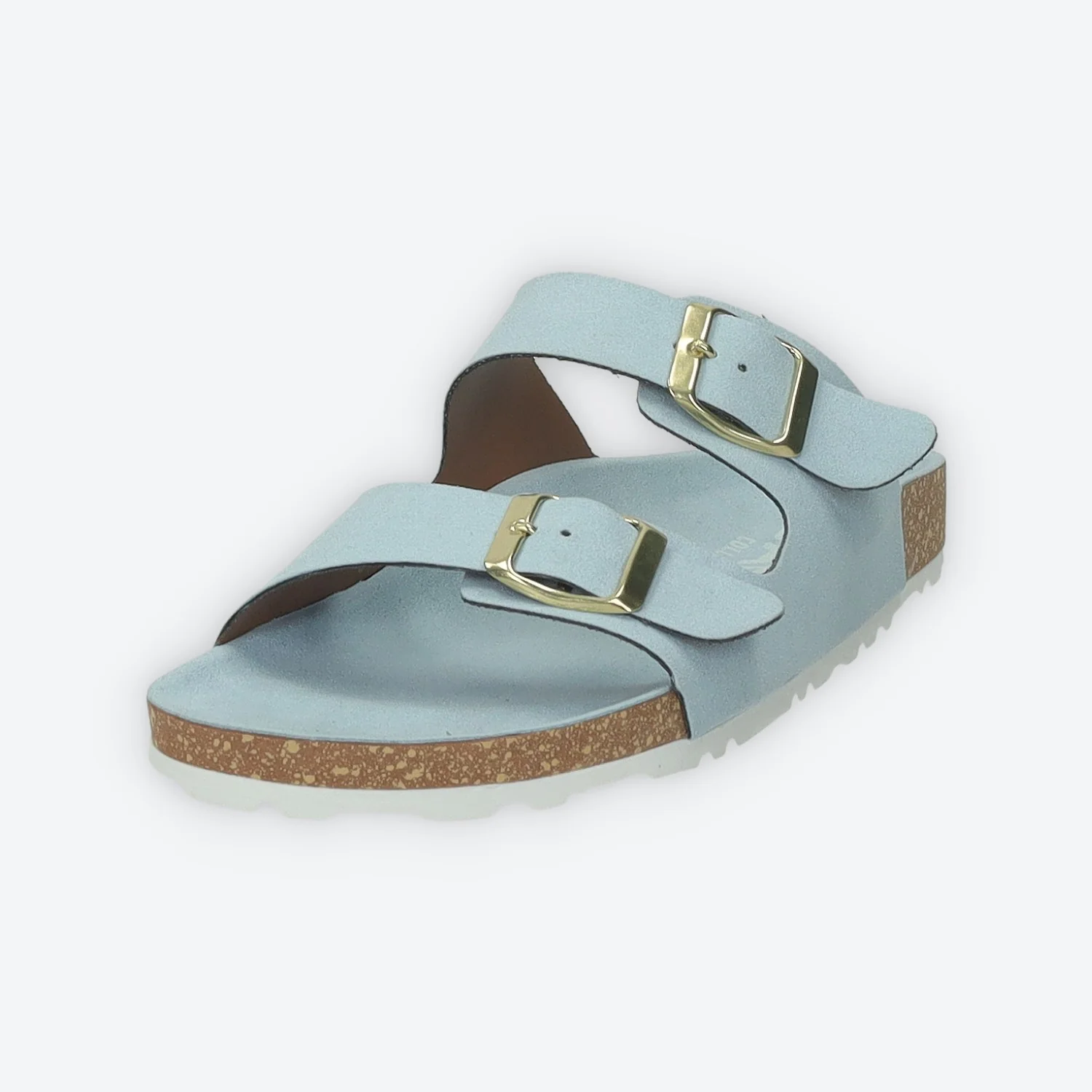 Sandali flat con doppia fibbia. Made in Italy - Image 5