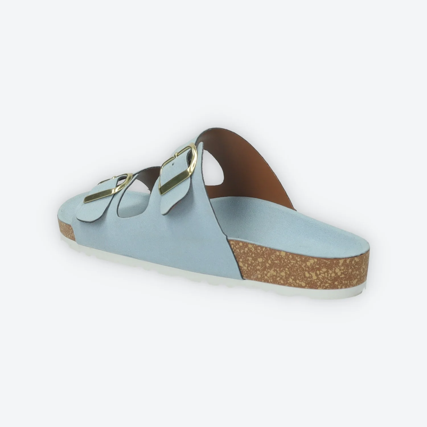 Sandali flat con doppia fibbia. Made in Italy - Image 6