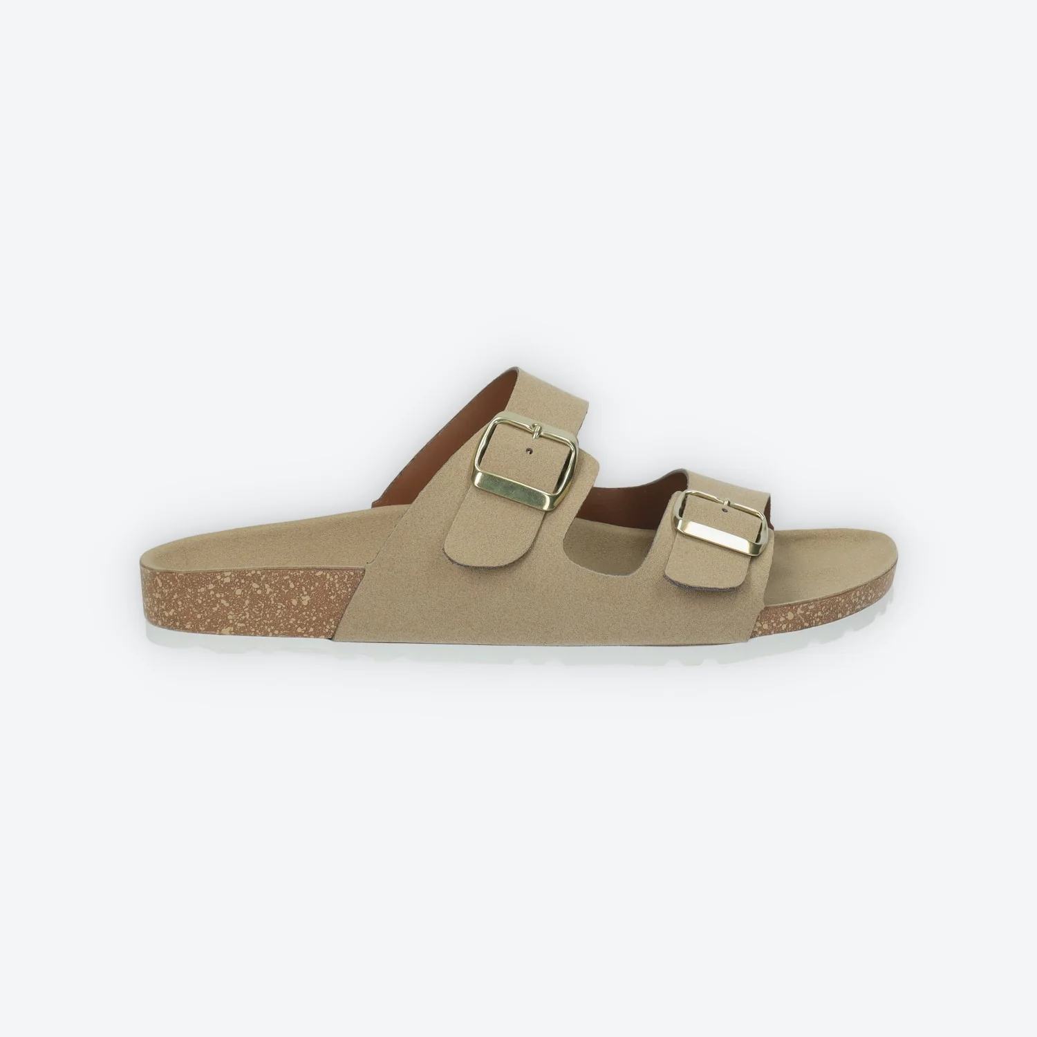 Sandali flat con doppia fibbia. Made in Italy - Image 8
