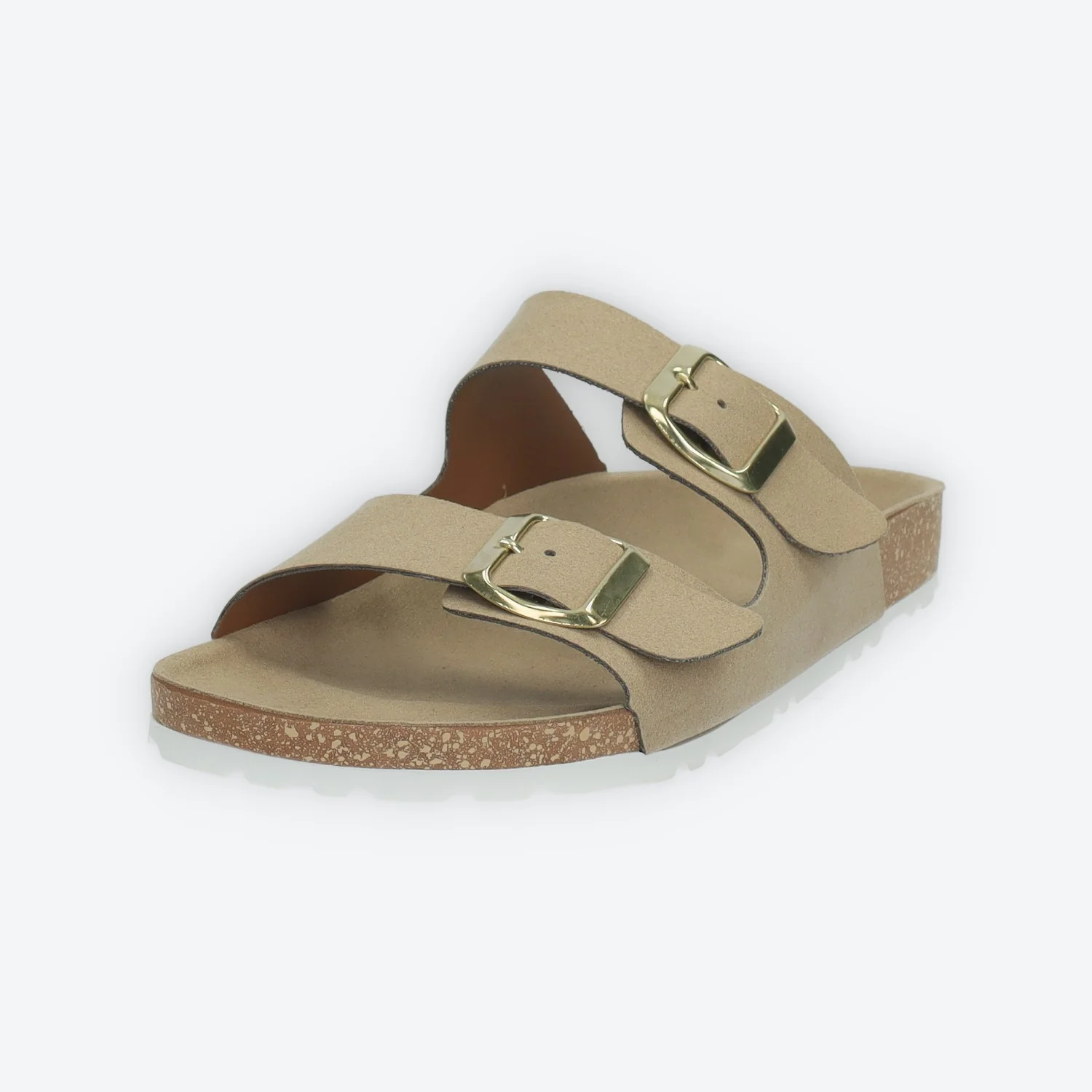 Sandali flat con doppia fibbia. Made in Italy - Image 9