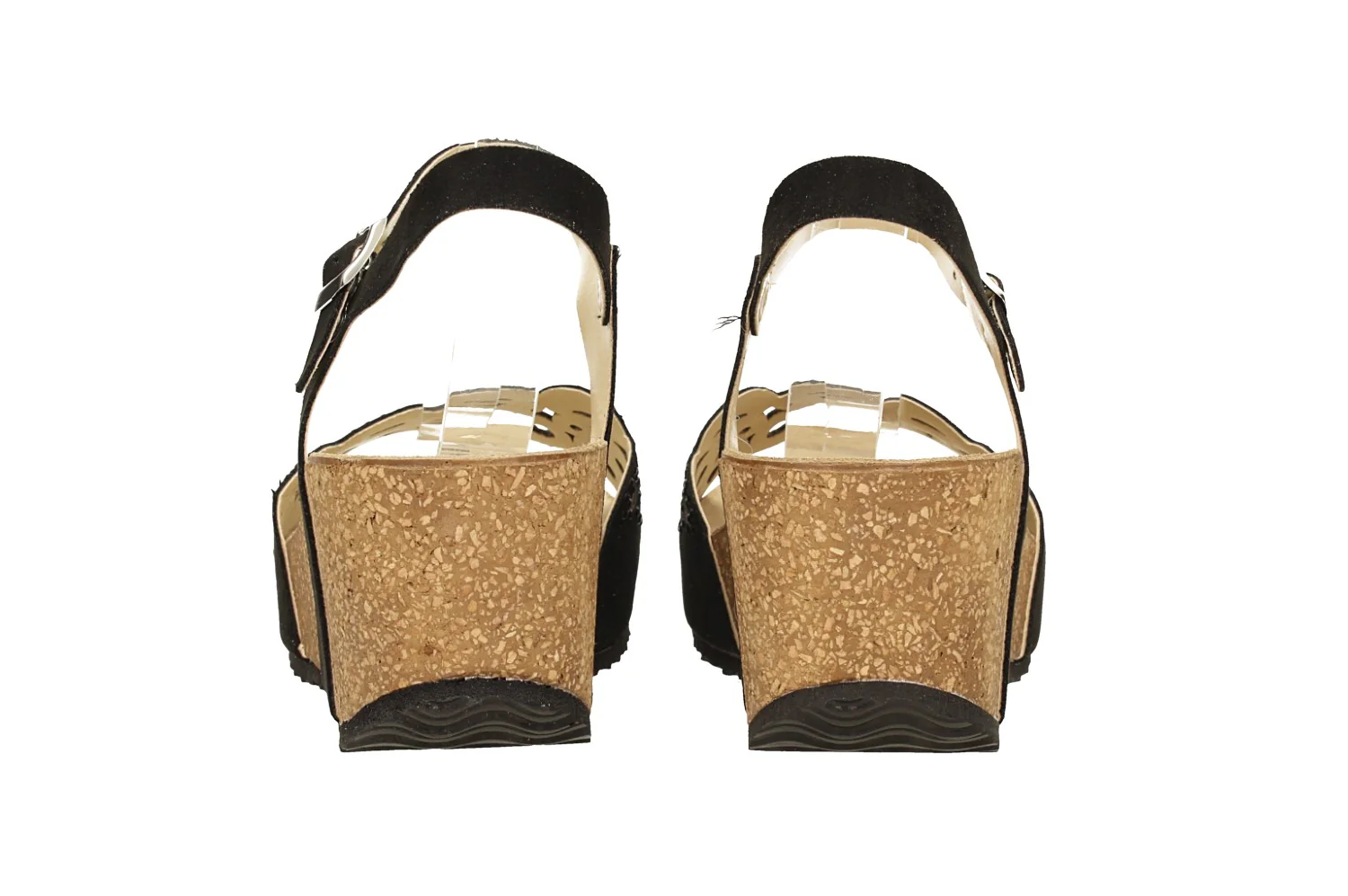 Sandali con zeppa beige. in vera pelle. Made in Italy. Tacco alto 5cm - Image 8
