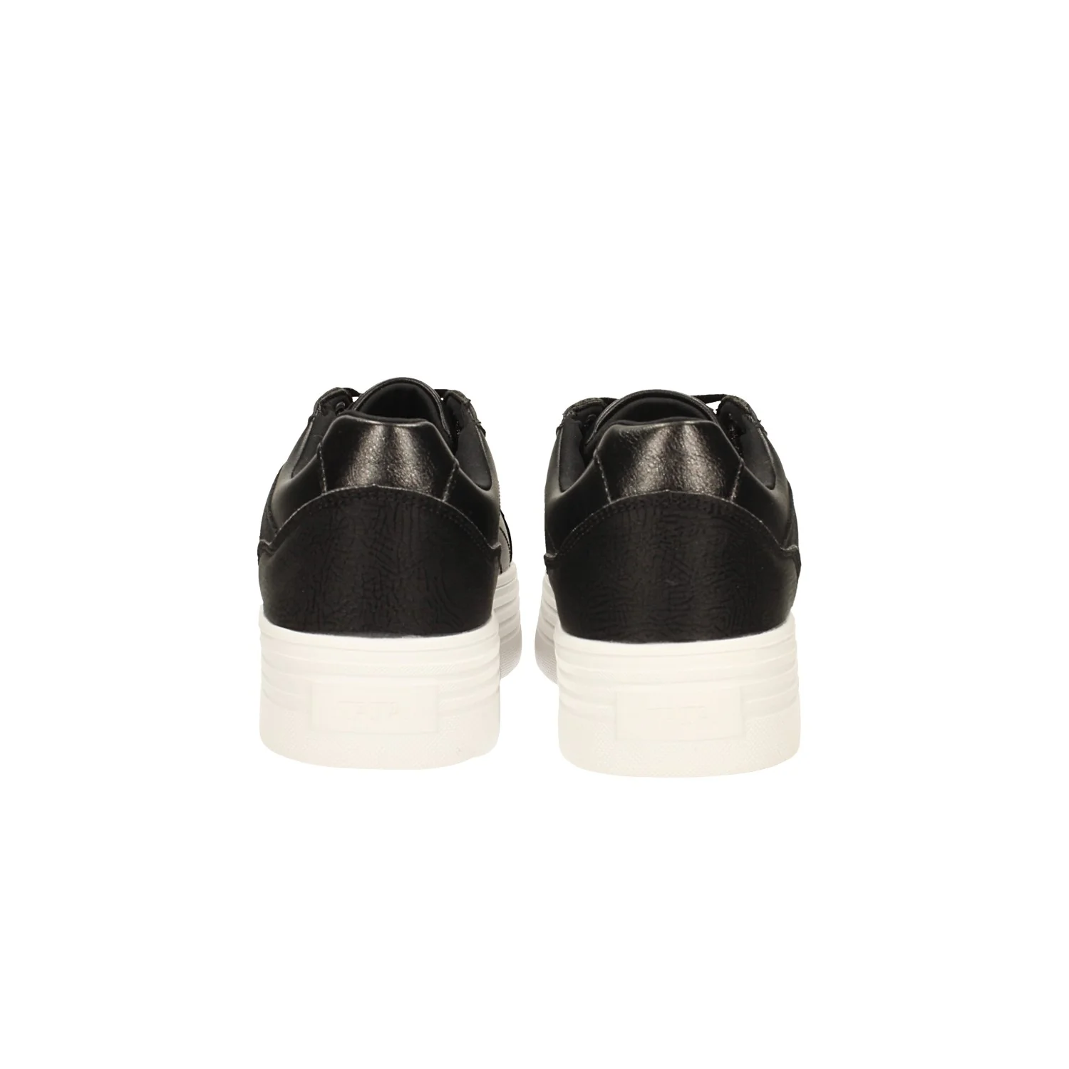 Sneakers con glitter e zeppa alta 4cm - Image 4