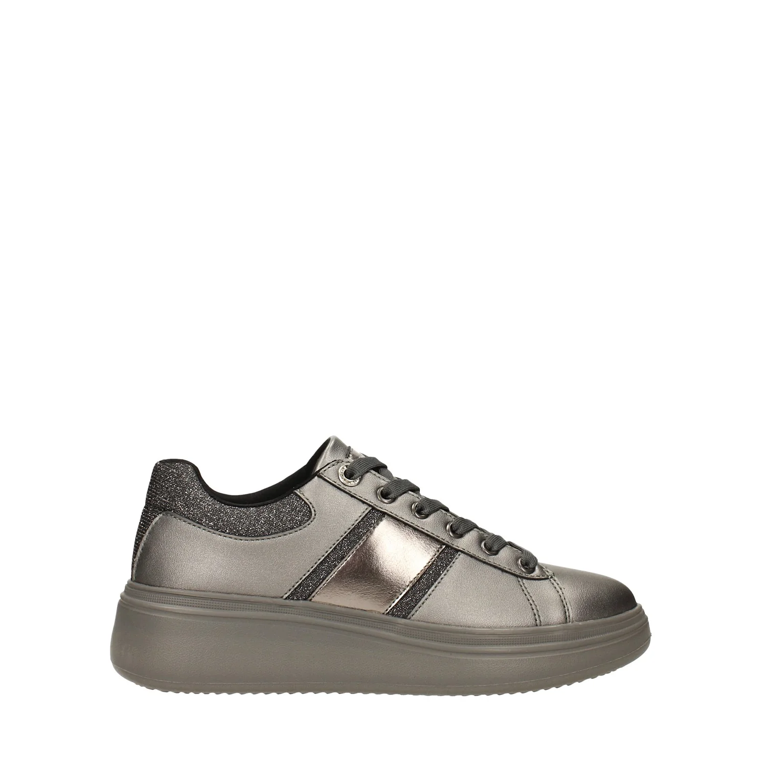 Sneakers con effetto metallizzato. Tacco alto 4.5cm - Image 11