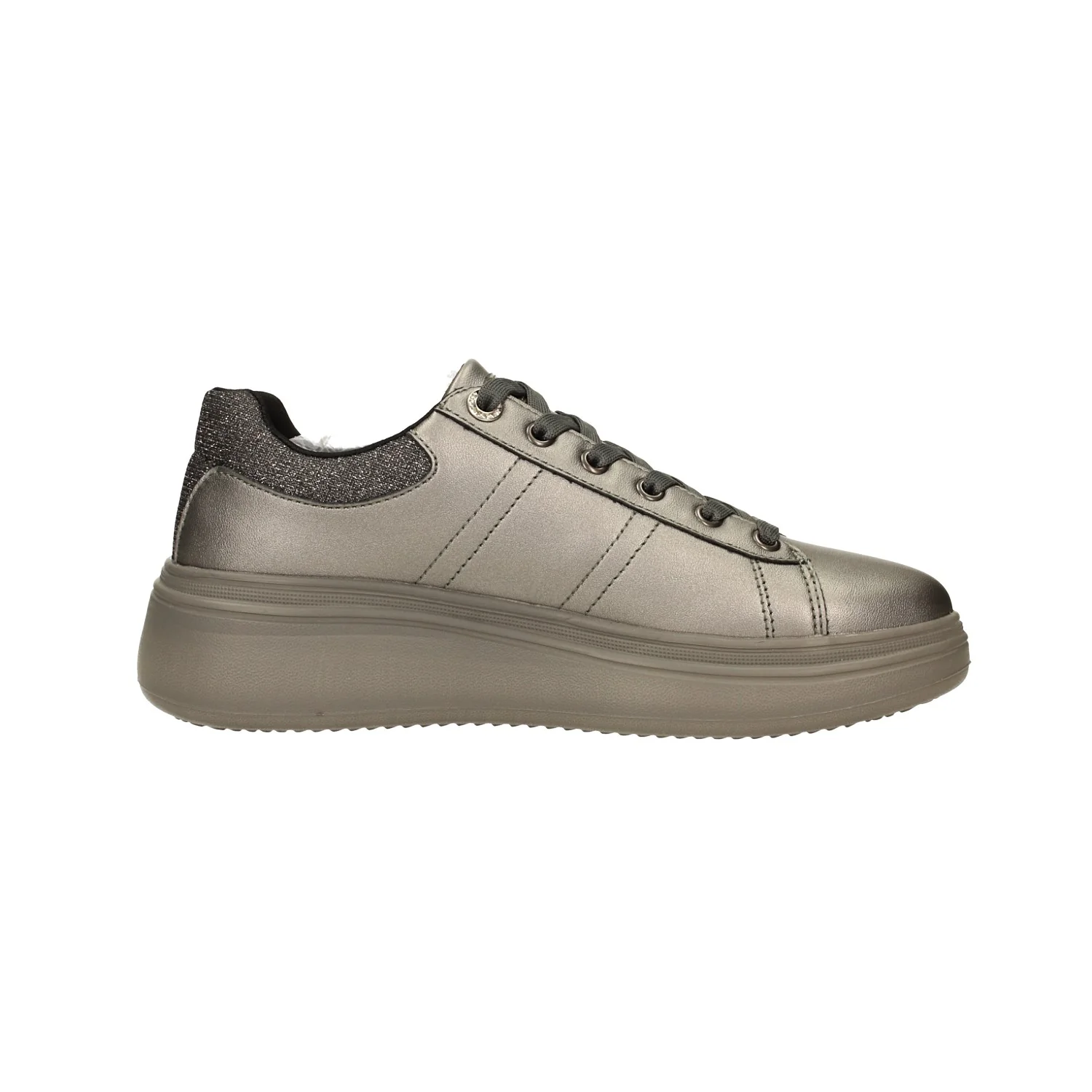 Sneakers con effetto metallizzato. Tacco alto 4.5cm - Image 13