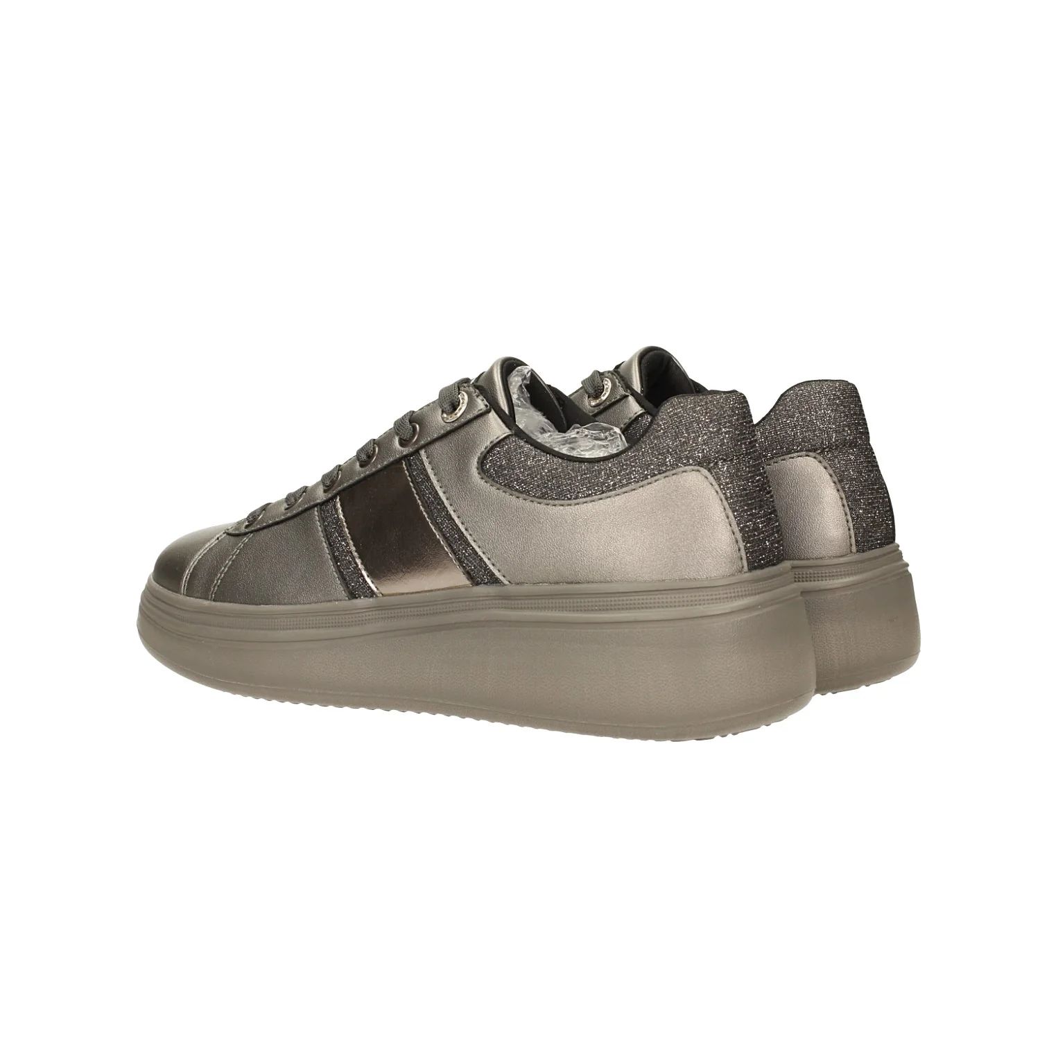 Sneakers con effetto metallizzato. Tacco alto 4.5cm - Image 14