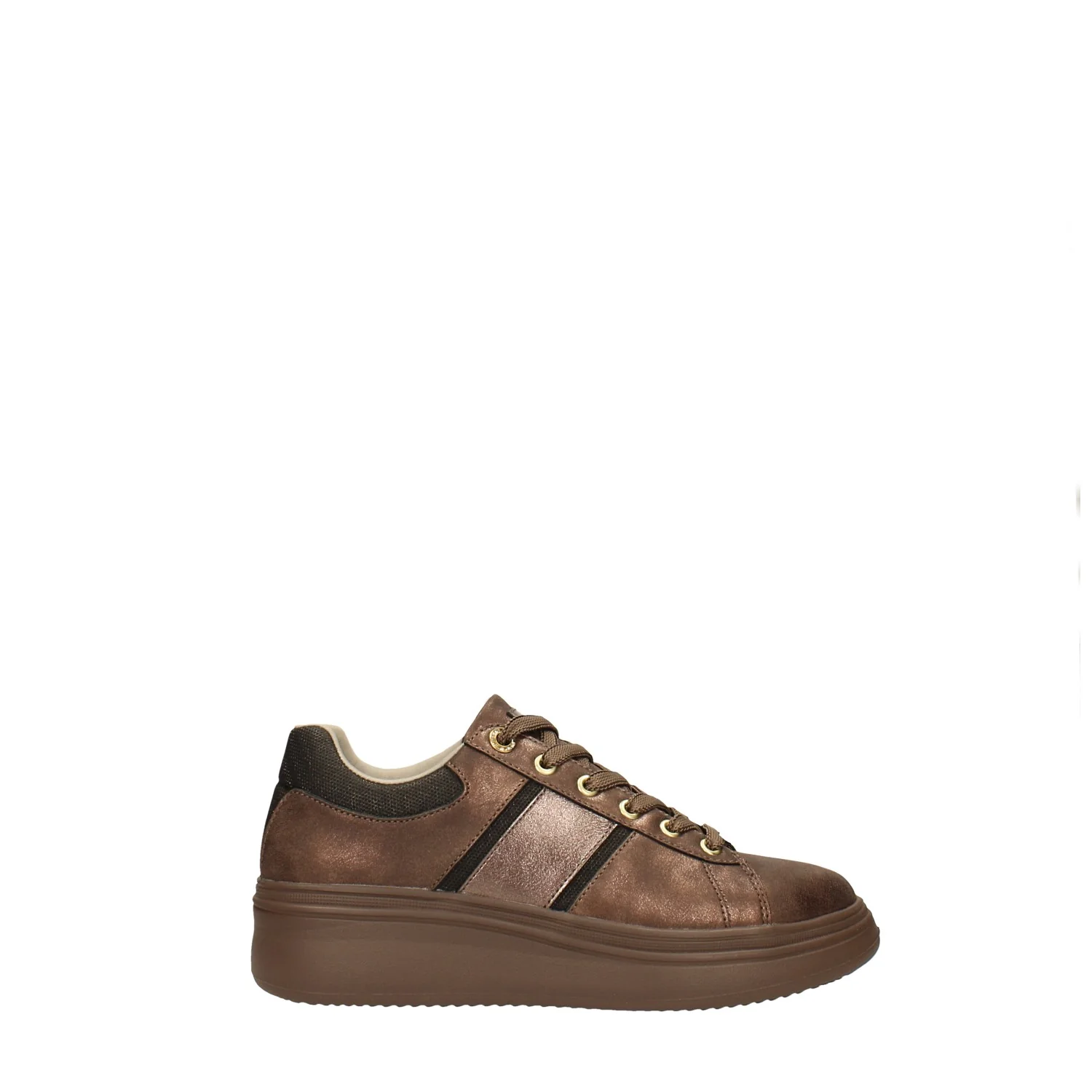 Sneakers con effetto metallizzato. Tacco alto 4.5cm - Image 5