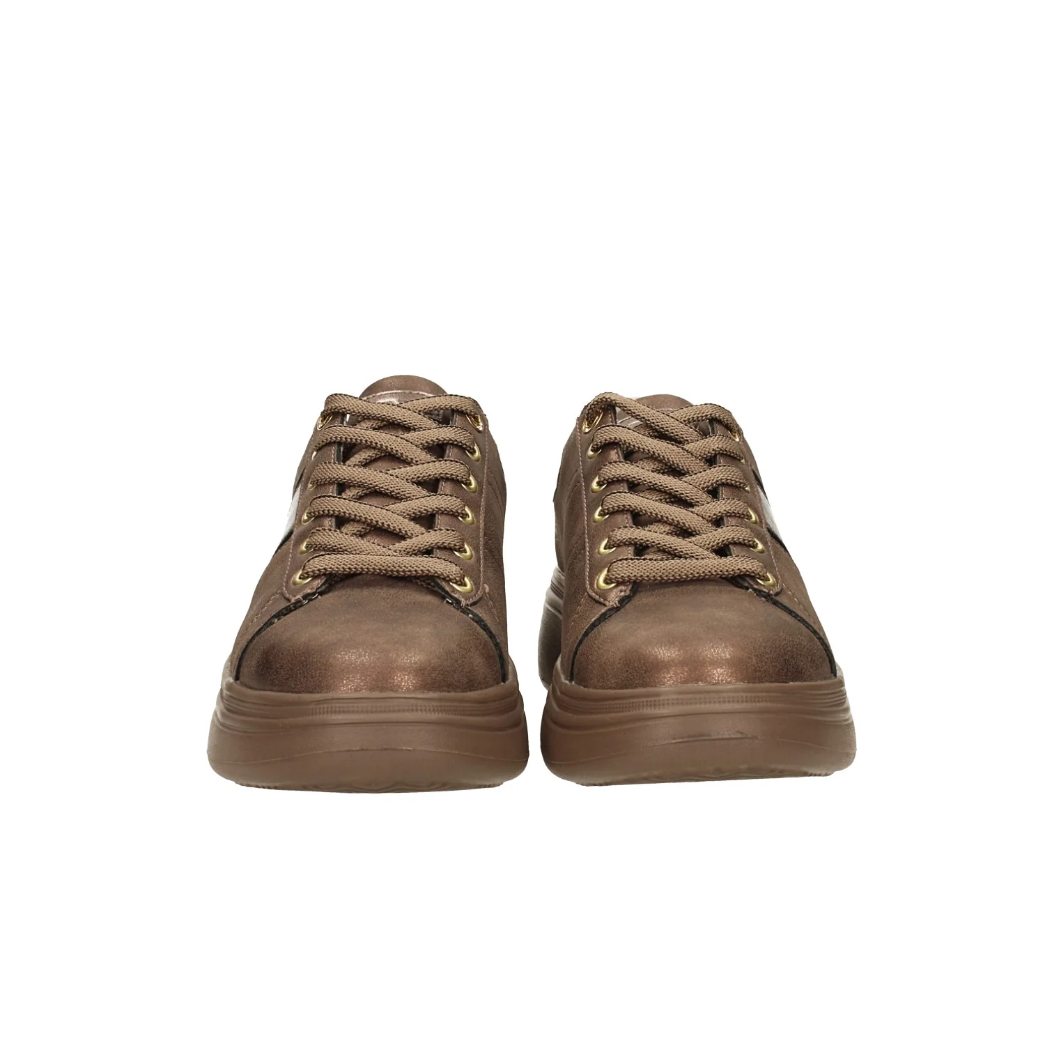 Sneakers con effetto metallizzato. Tacco alto 4.5cm - Image 7