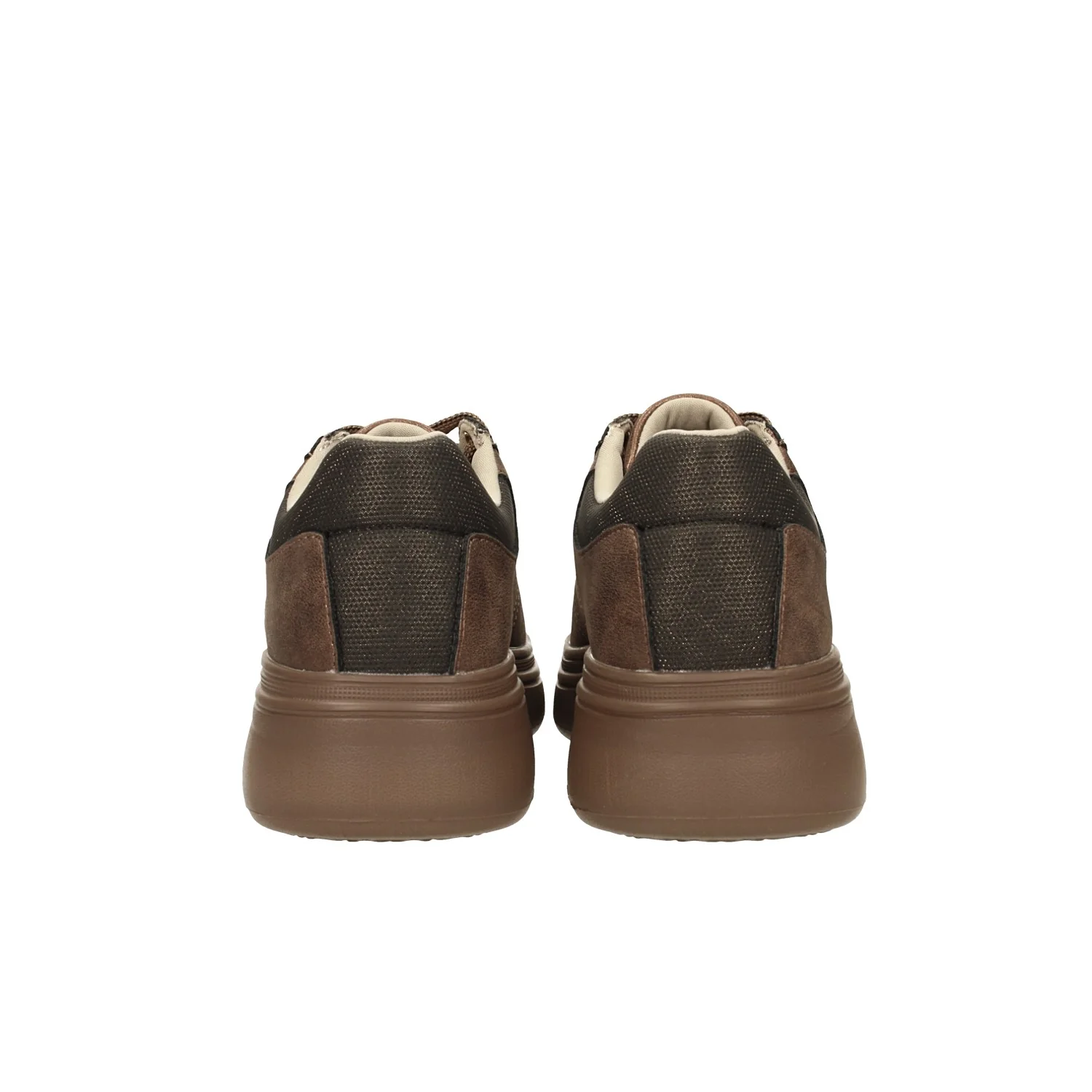 Sneakers con effetto metallizzato. Tacco alto 4.5cm - Image 8