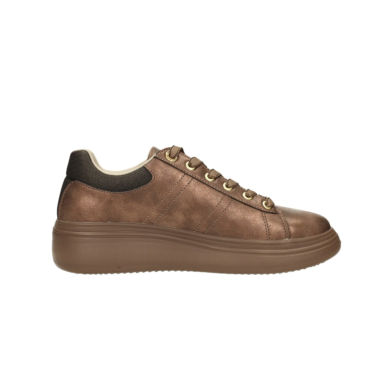 Sneakers con effetto metallizzato. Tacco alto 4.5cm - Image 9