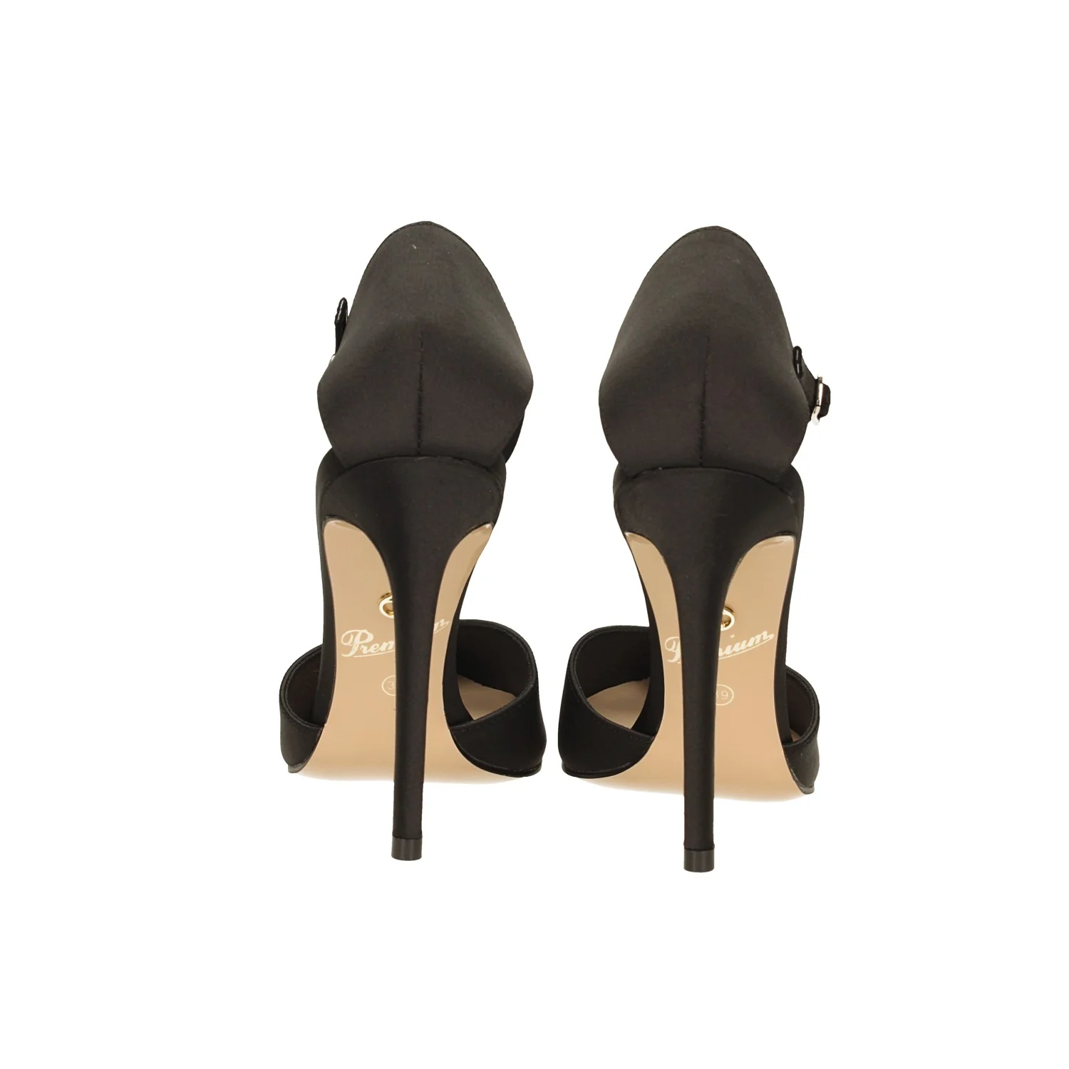 Décolleté in tessuto con tacco a stiletto alto 11cm - Image 4