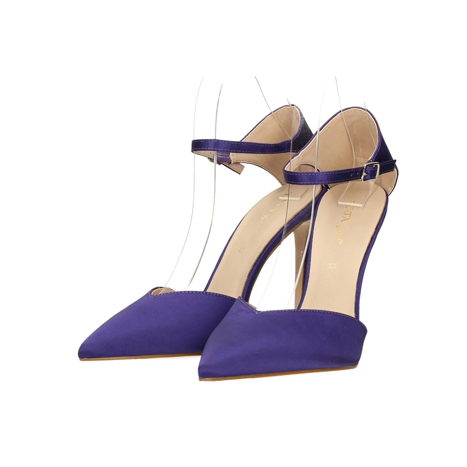 Décolleté in tessuto con tacco a stiletto alto 11cm - Image 8