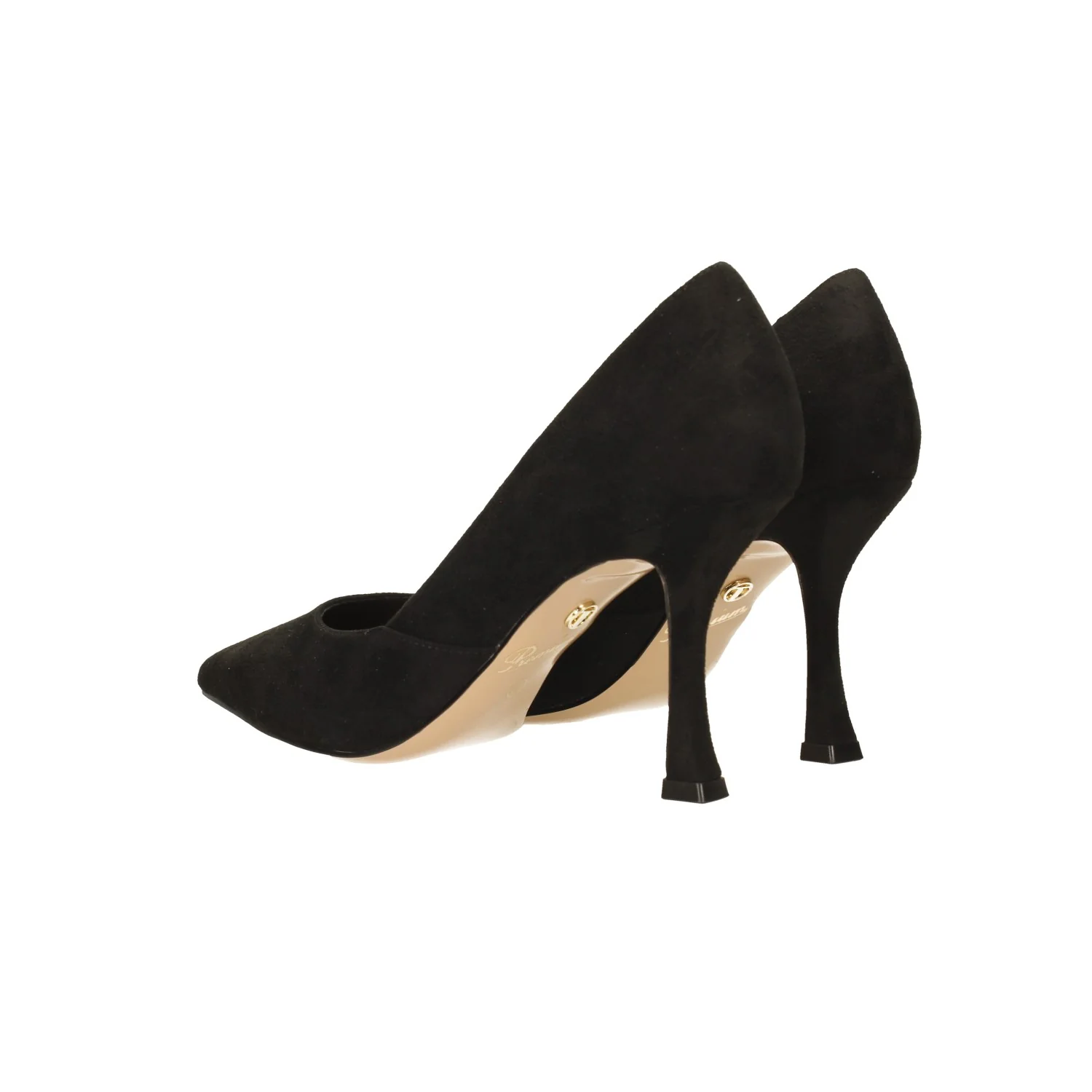 Décolleté in microfibra con tacco a rocchetto alto 9cm - Image 6