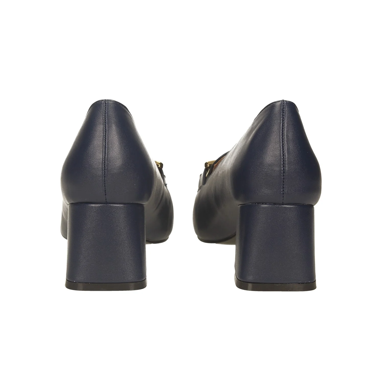 Mocassini con fibbia oro. Tacco alto 5cm - Image 8