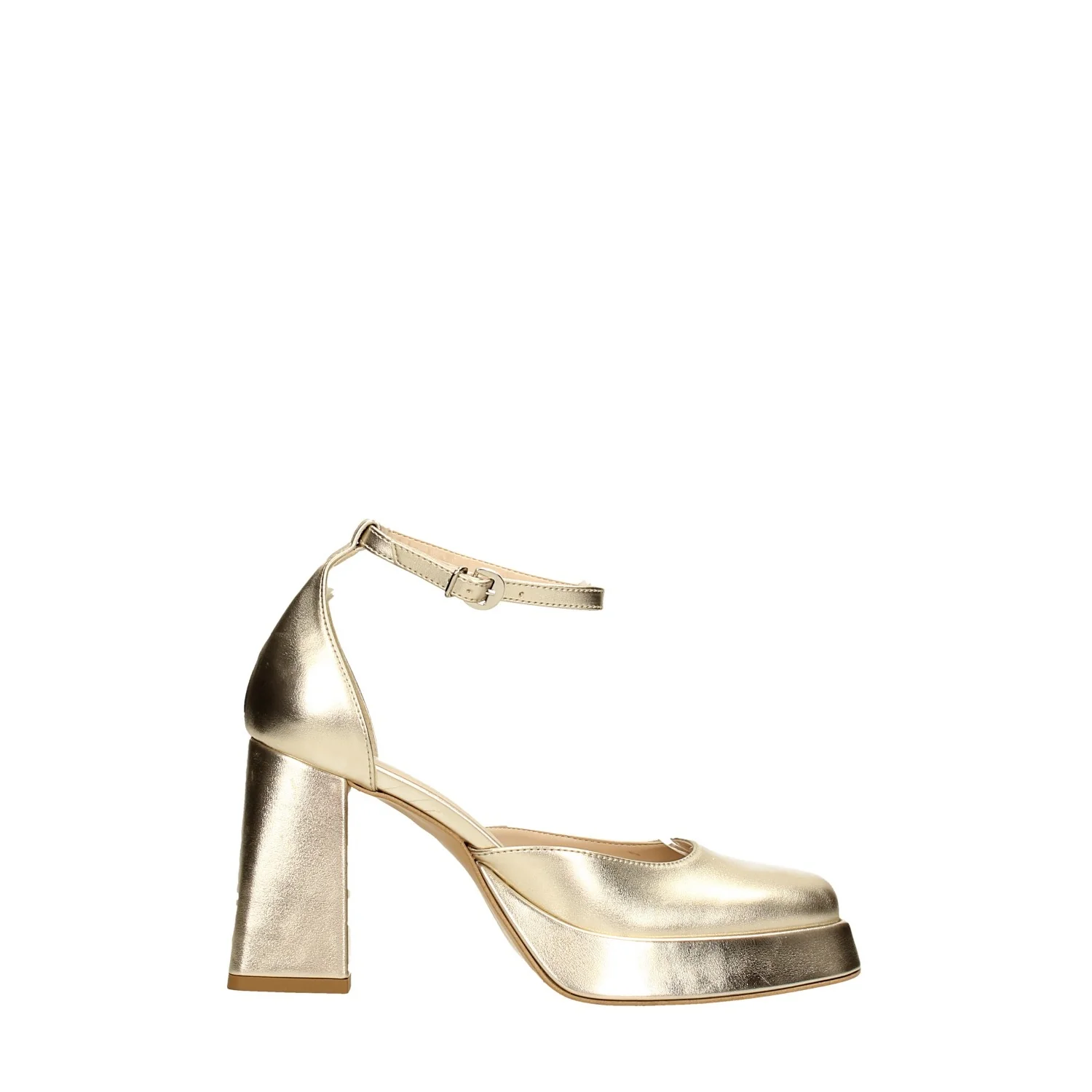 Décolleté in raso. Made in Italy. con tacco largo alto 10cm - Image 3