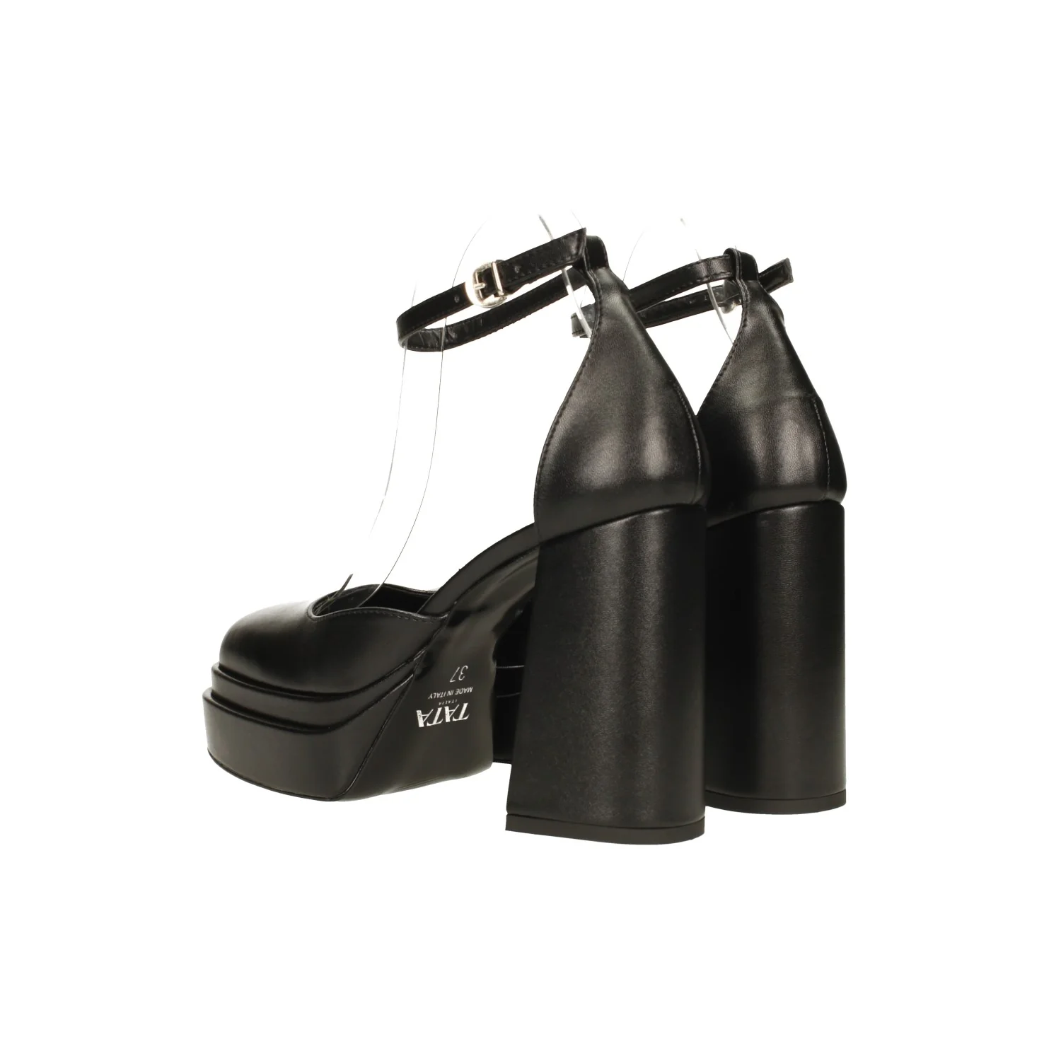Décolleté glitterate con doppio plateau. Made in Italy. Tacco alto 11cm - Image 18