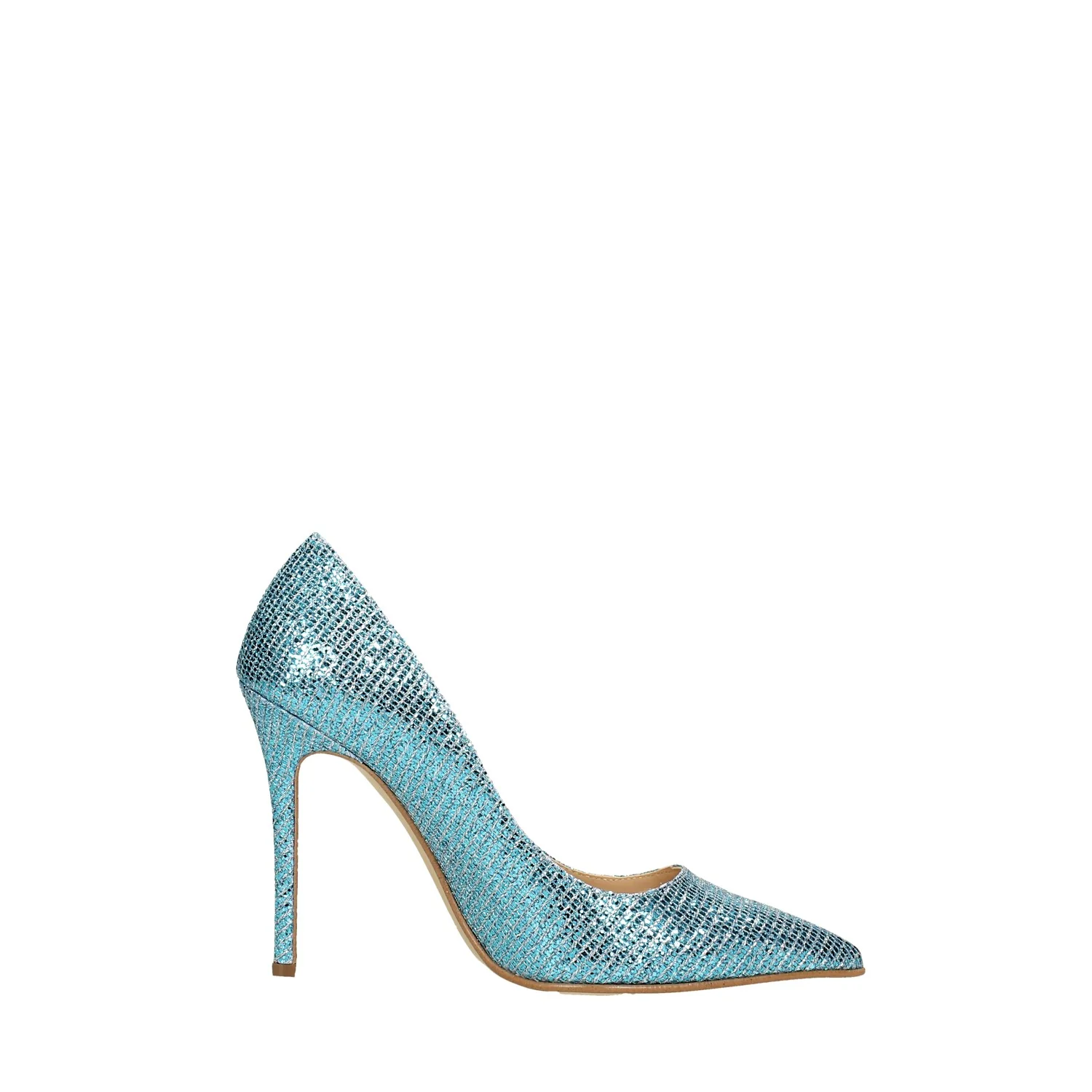 Décolleté glitterate. Made in Italy. Tacco alto 11cm