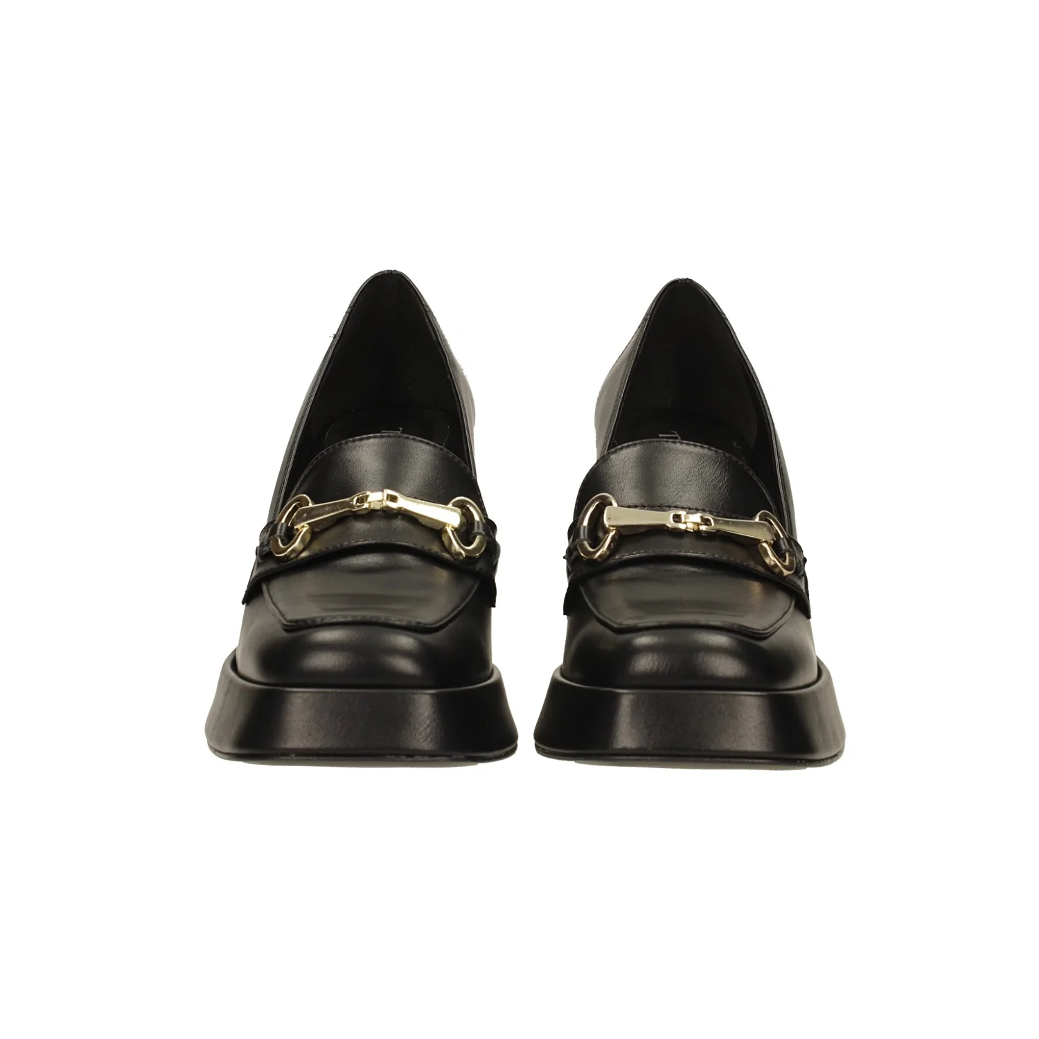 Pumps mocassino con morsetto. Made in Italy. Tacco alto 9cm - Image 3