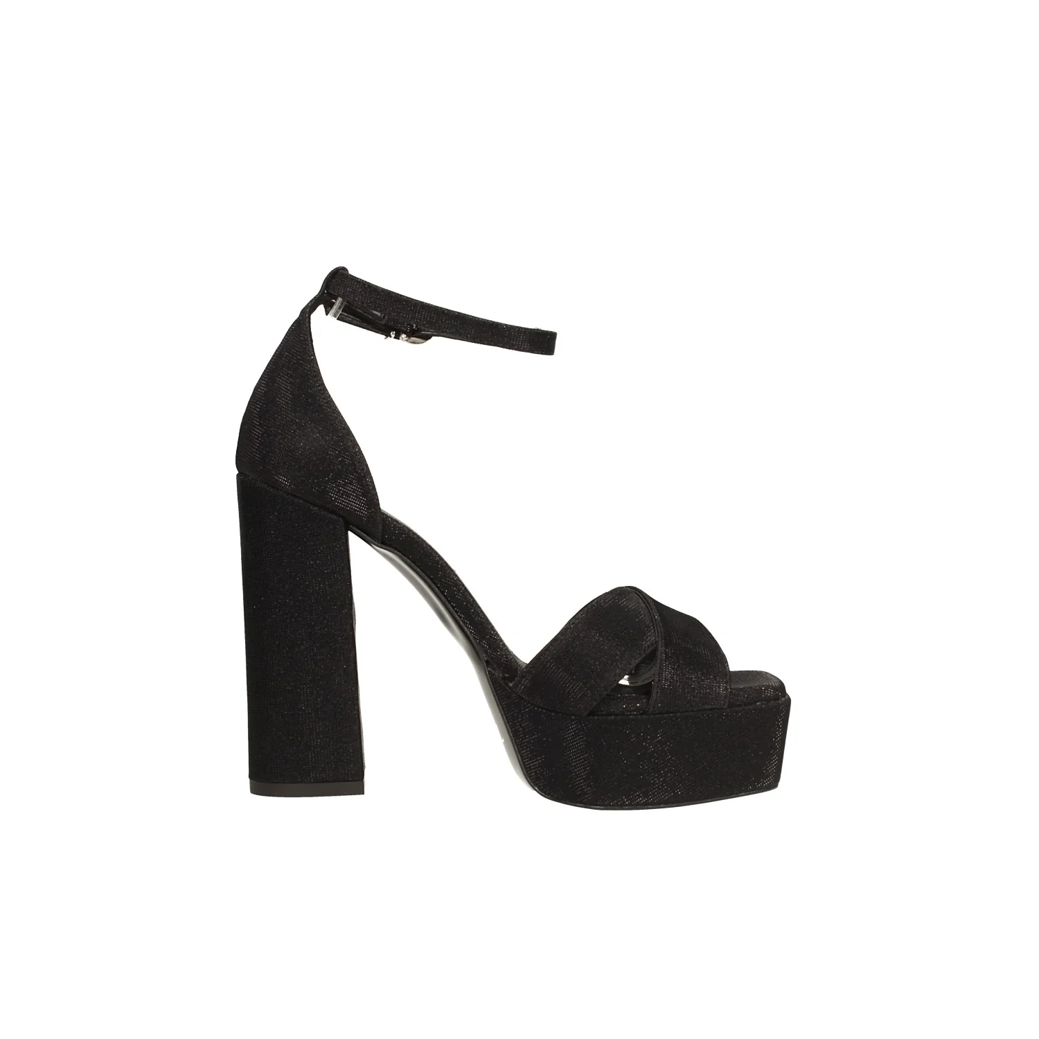 Sandali con plateau glitterati. Made in Italy. Tacco alto 13cm - Image 17