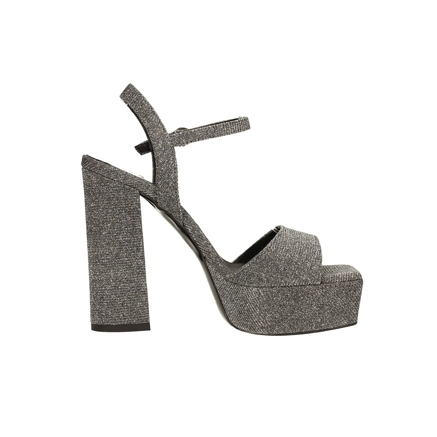 Sandali con plateau glitterati. Made in Italy. Tacco alto 13cm - Image 5