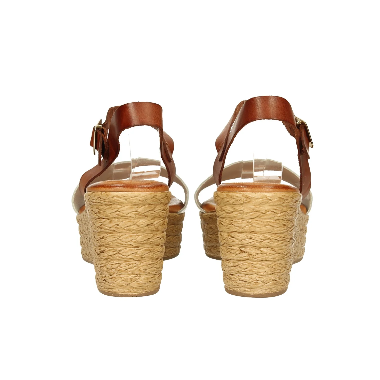 Sandali in vera pelle con zeppa alta 7cm - Image 4