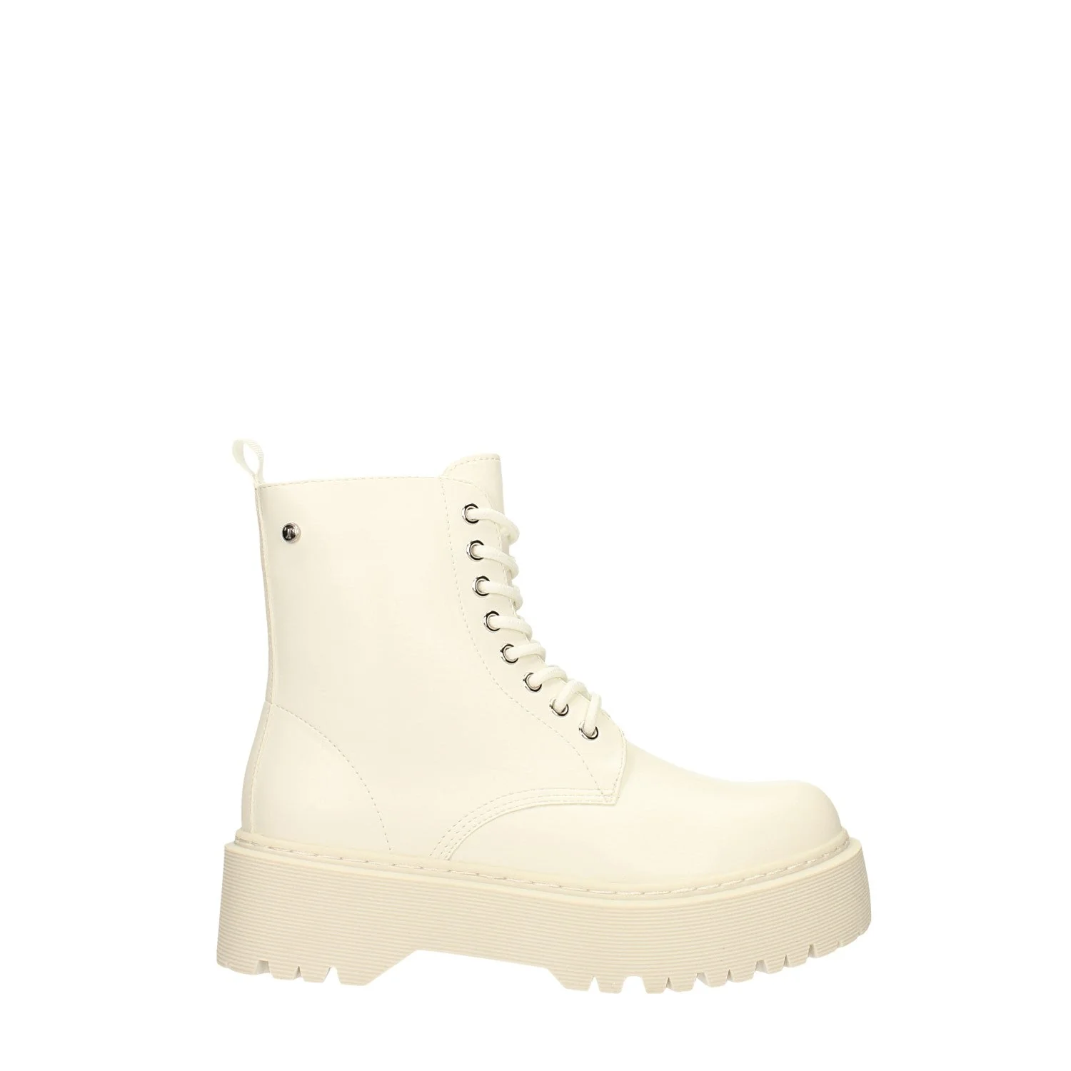 Anfibi platform con plateau. Tacco alto 4cm
