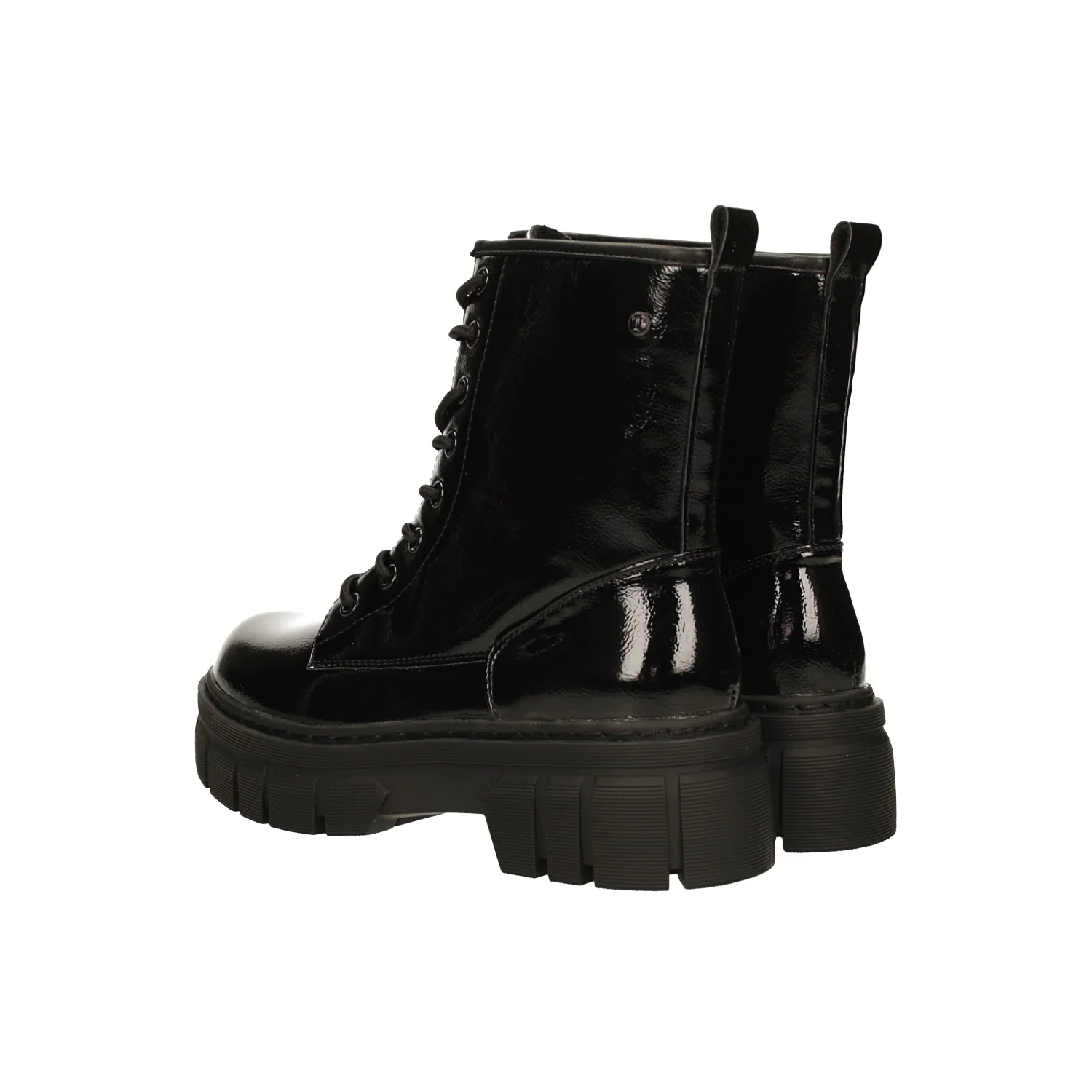 Anfibi in vernice con suola platform. Tacco alto 5cm - Image 10