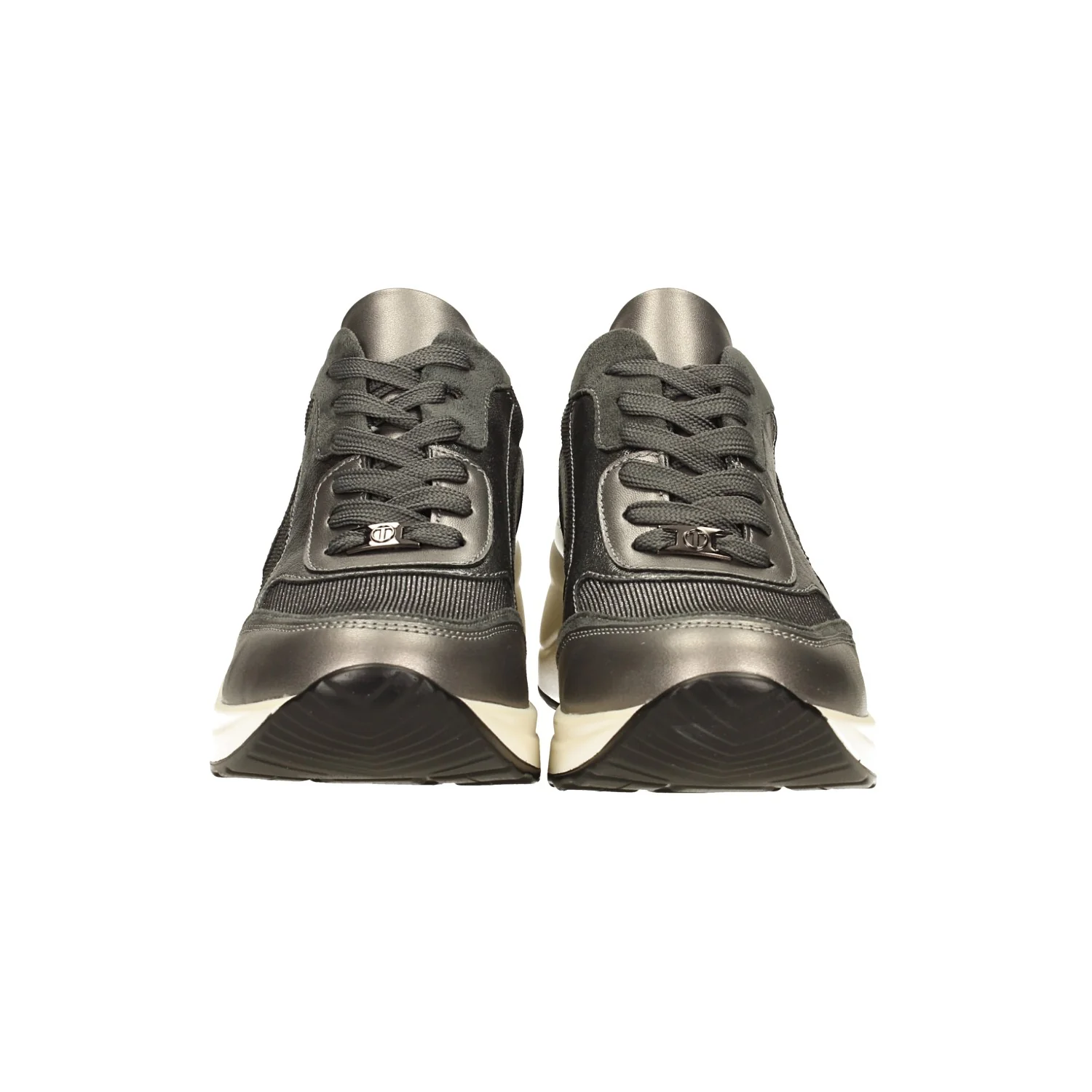 Sneakers con tessuto brillantinato - Image 3