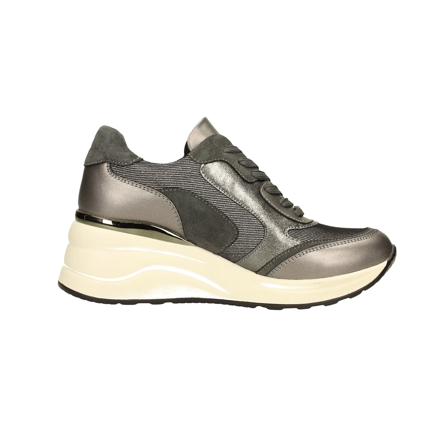 Sneakers con tessuto brillantinato - Image 5