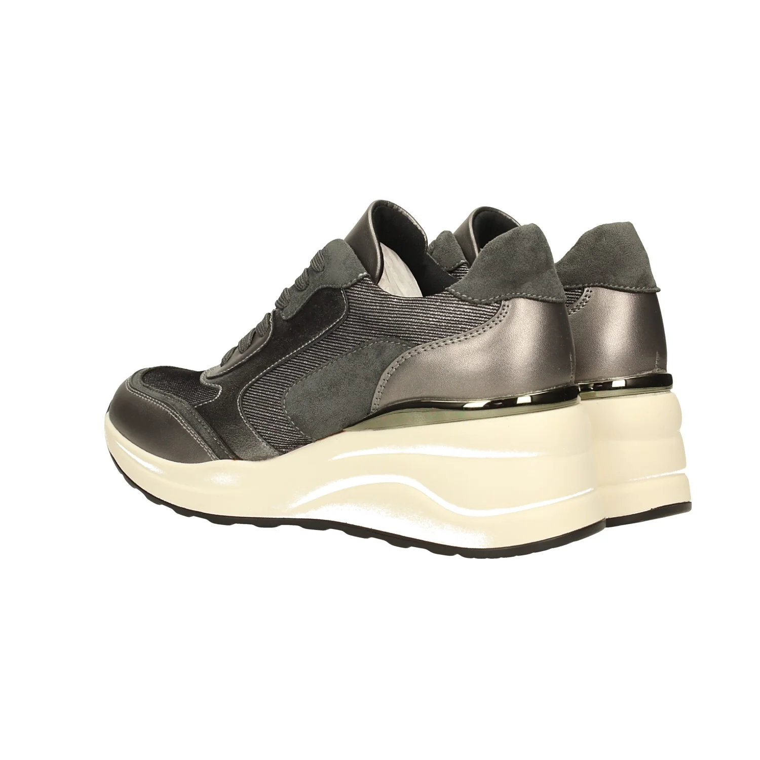 Sneakers con tessuto brillantinato - Image 6