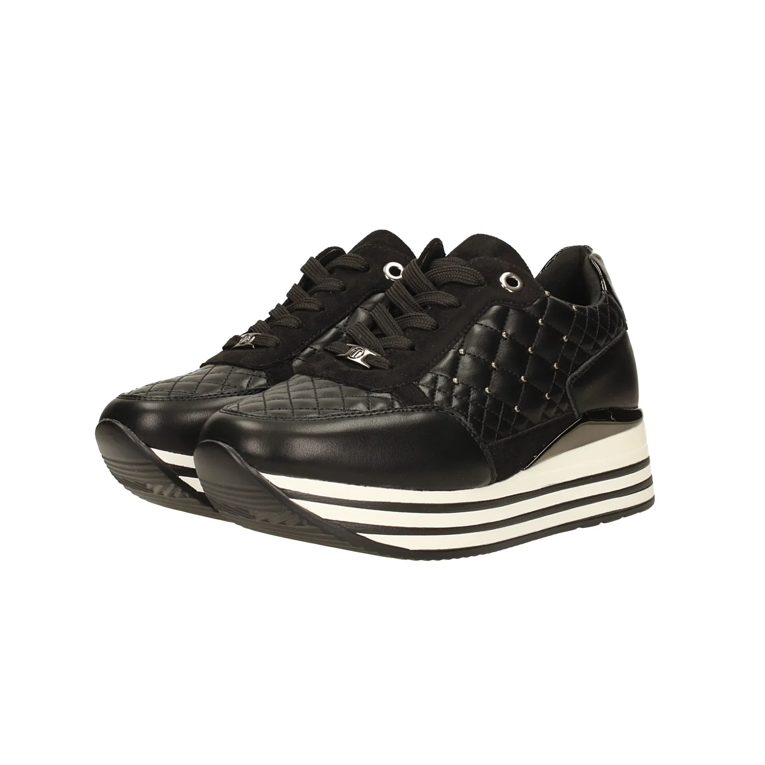 Sneakers metalassé con borchie - Image 8