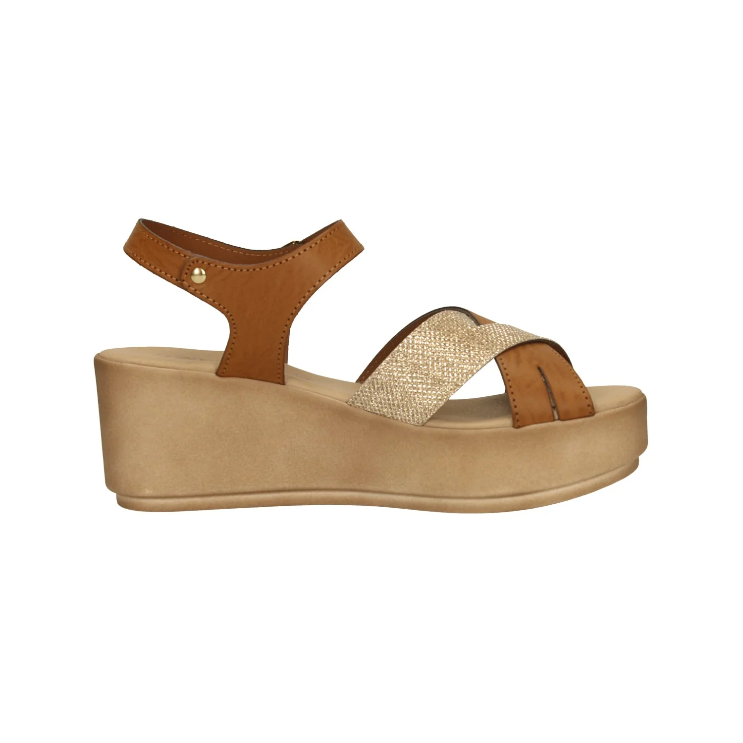 Sandali con zeppa. Made in Italy. Tacco alto 6cm - Image 11