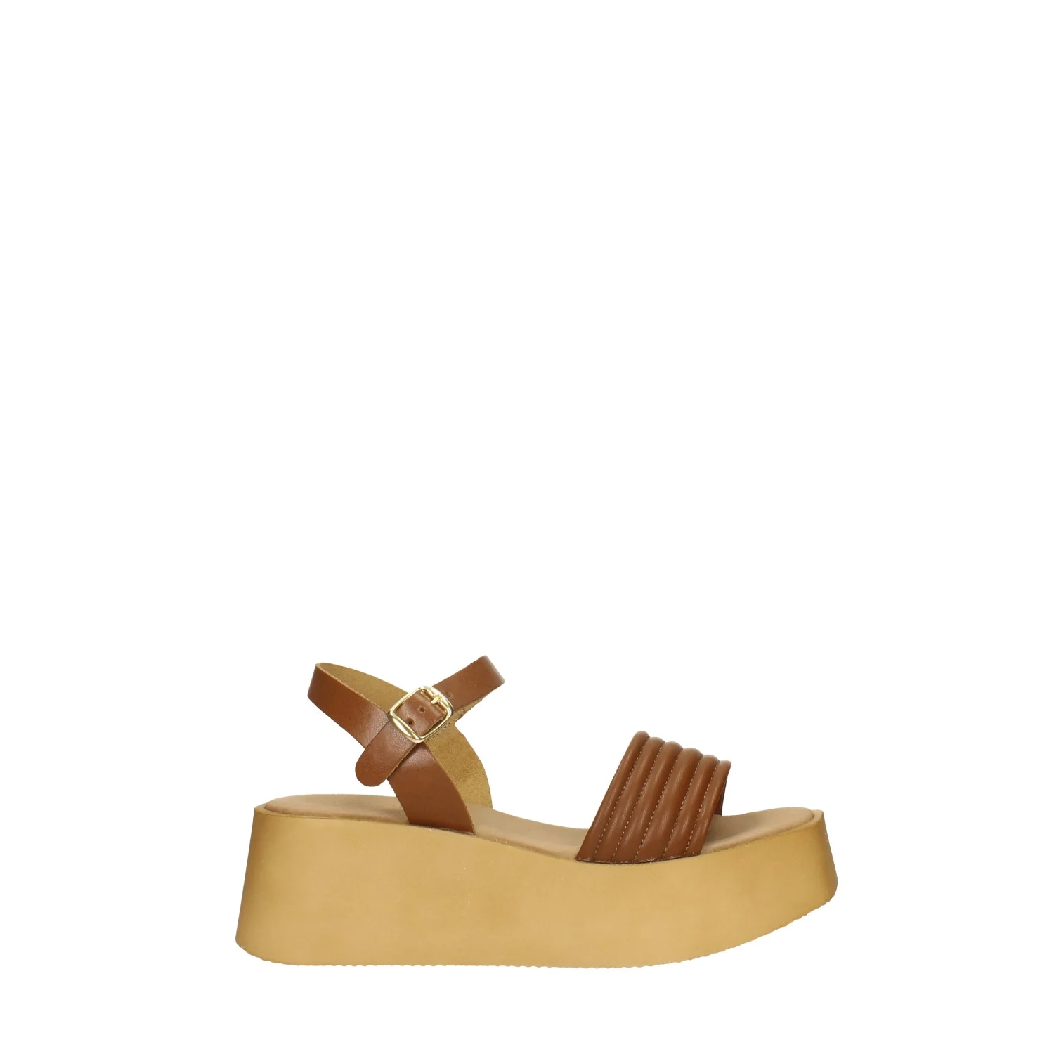 Sandali flatform incrociati. Tacco alto 6cm