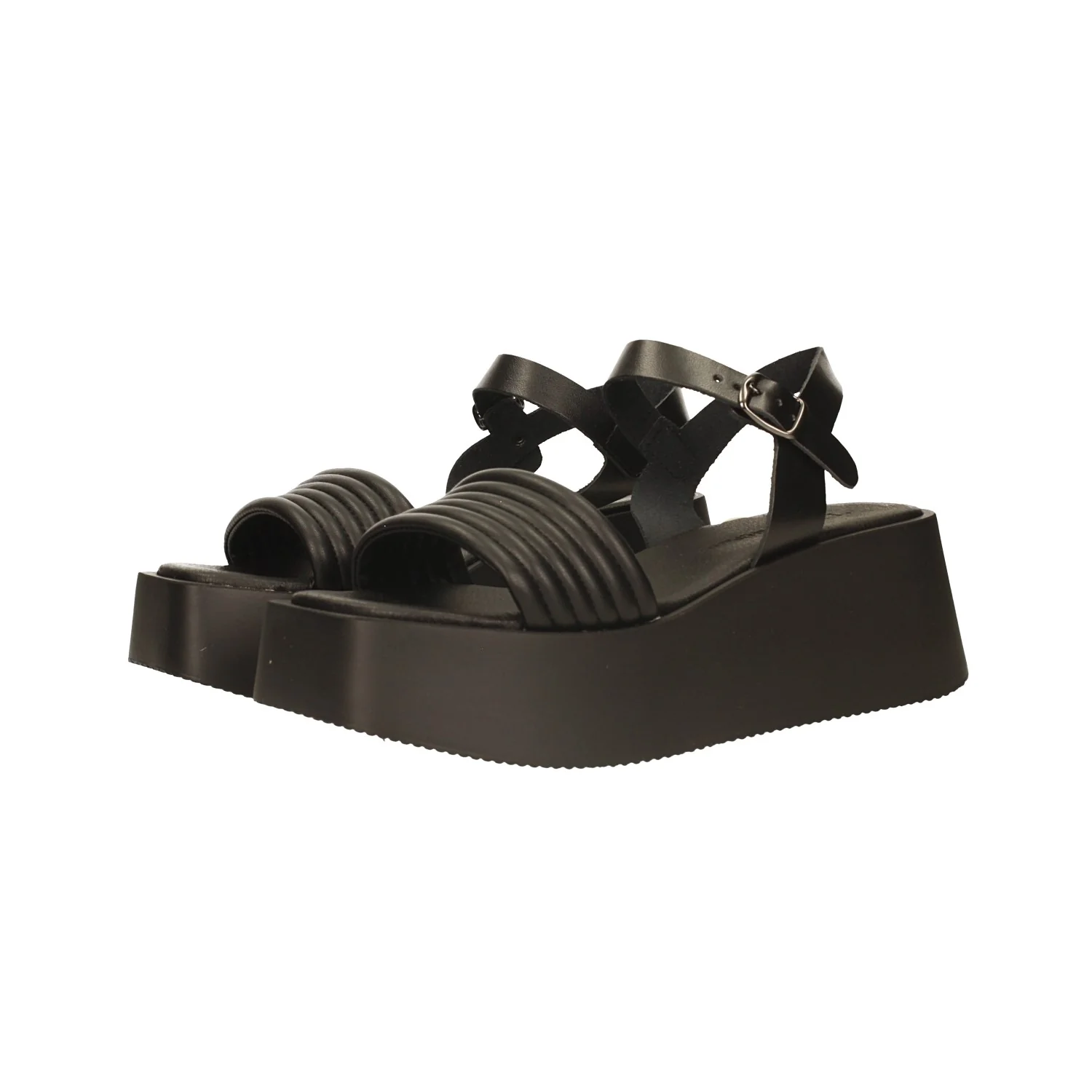 Sandali flatform incrociati. Tacco alto 6cm - Image 14