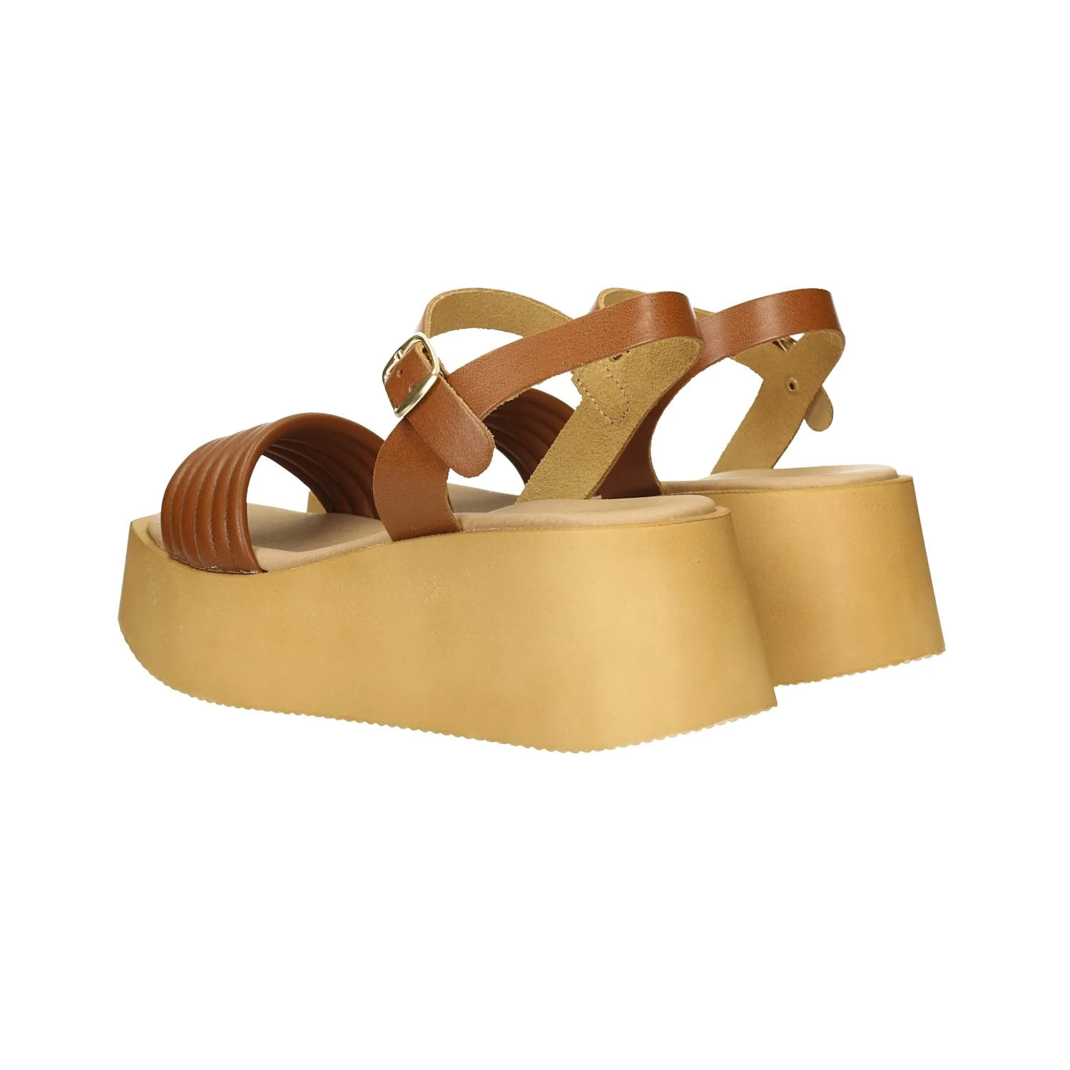 Sandali flatform incrociati. Tacco alto 6cm - Image 6