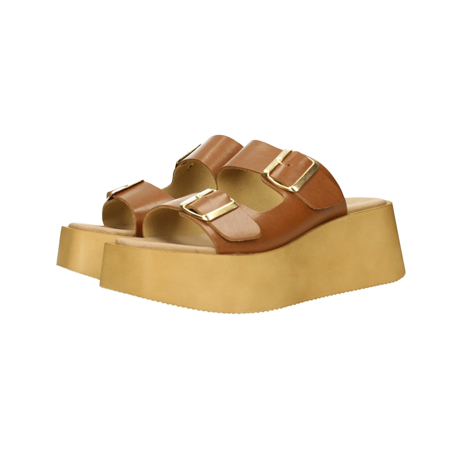 Sandali flatform con fibbia. Tacco alto 6cm - Image 6