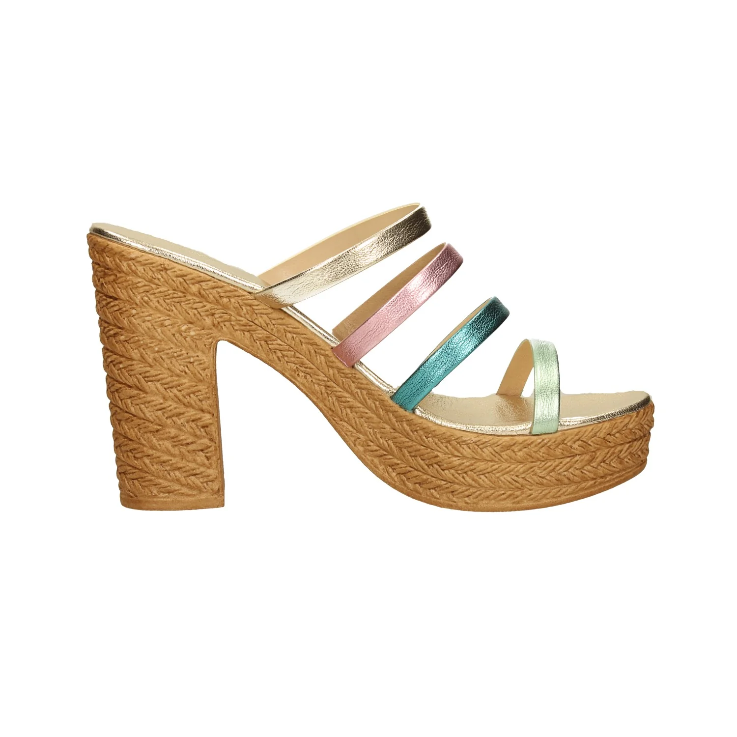 Sandali con fasce. Made in Italy. Tacco alto 10cm - Image 5