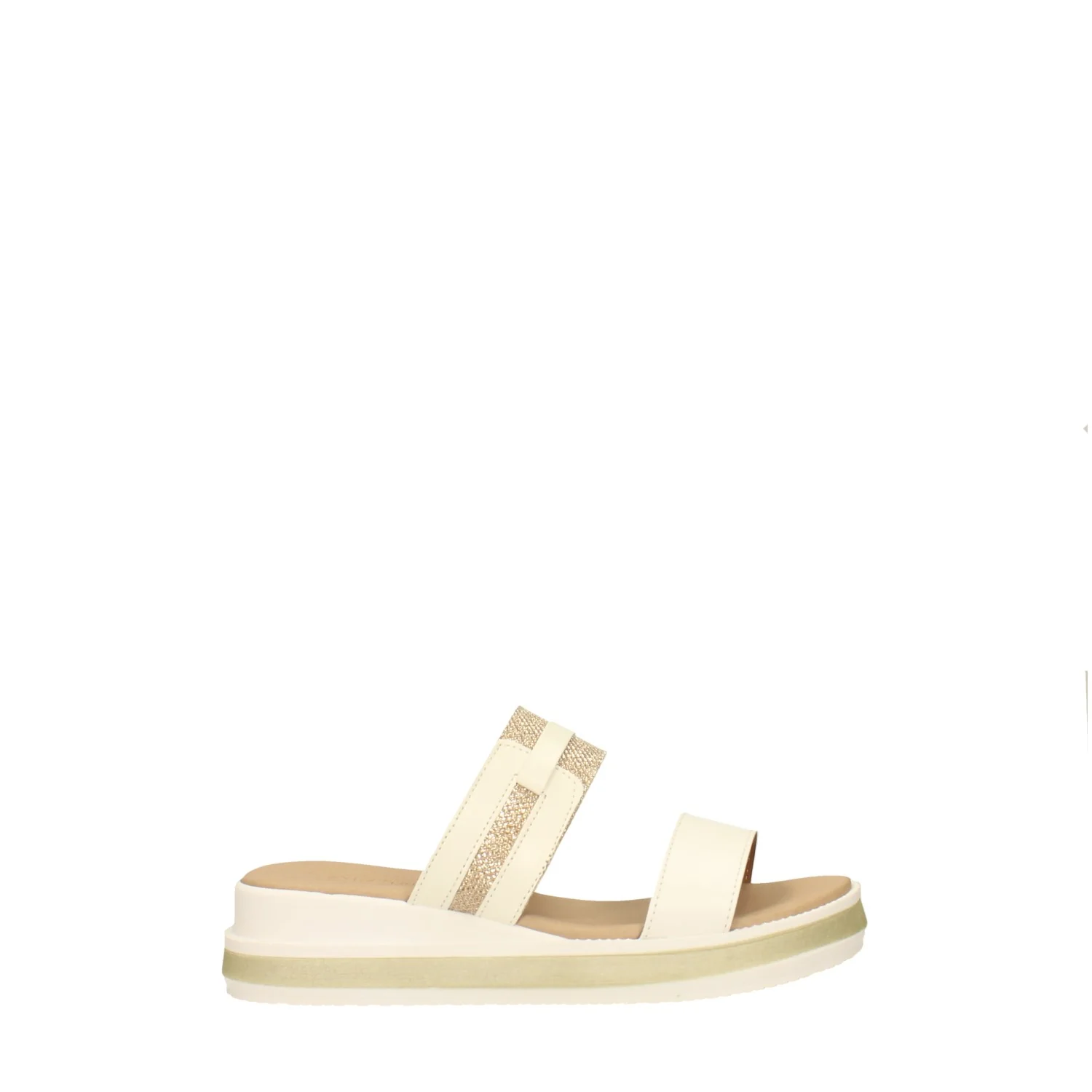 Sandali con zeppa. Made in Italy. Tacco alto 4cm - Image 5