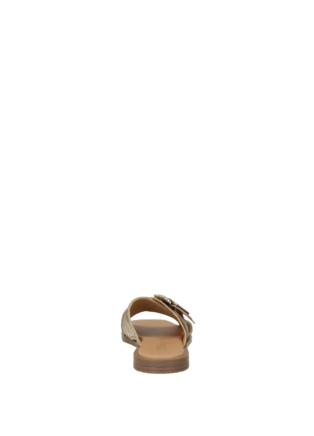 Sandali Donna Beige e Platinum in Vera Pelle - Image 3