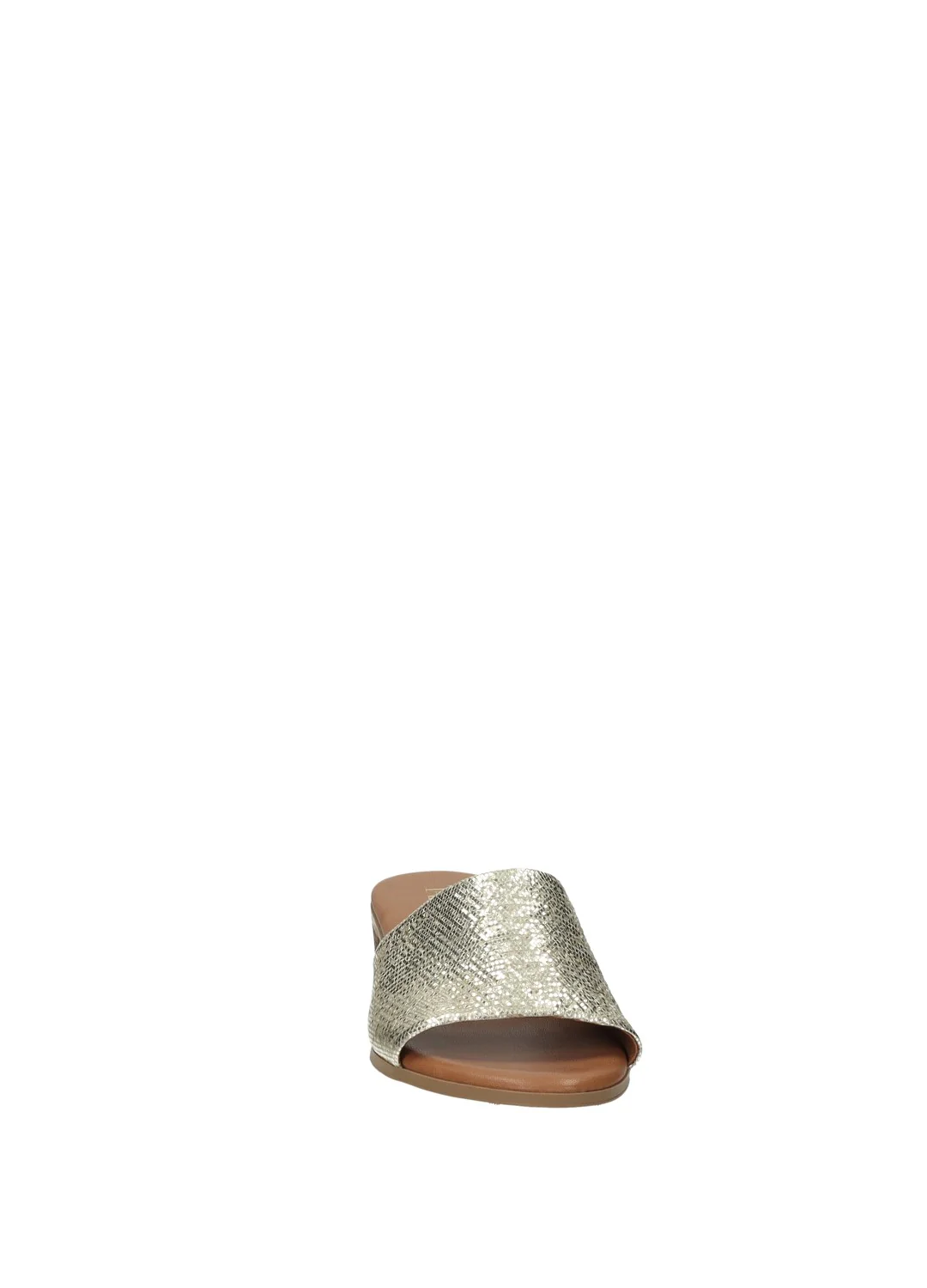 Sandali Donna Platinum in Vera Pelle con Tacco Medio - Image 4