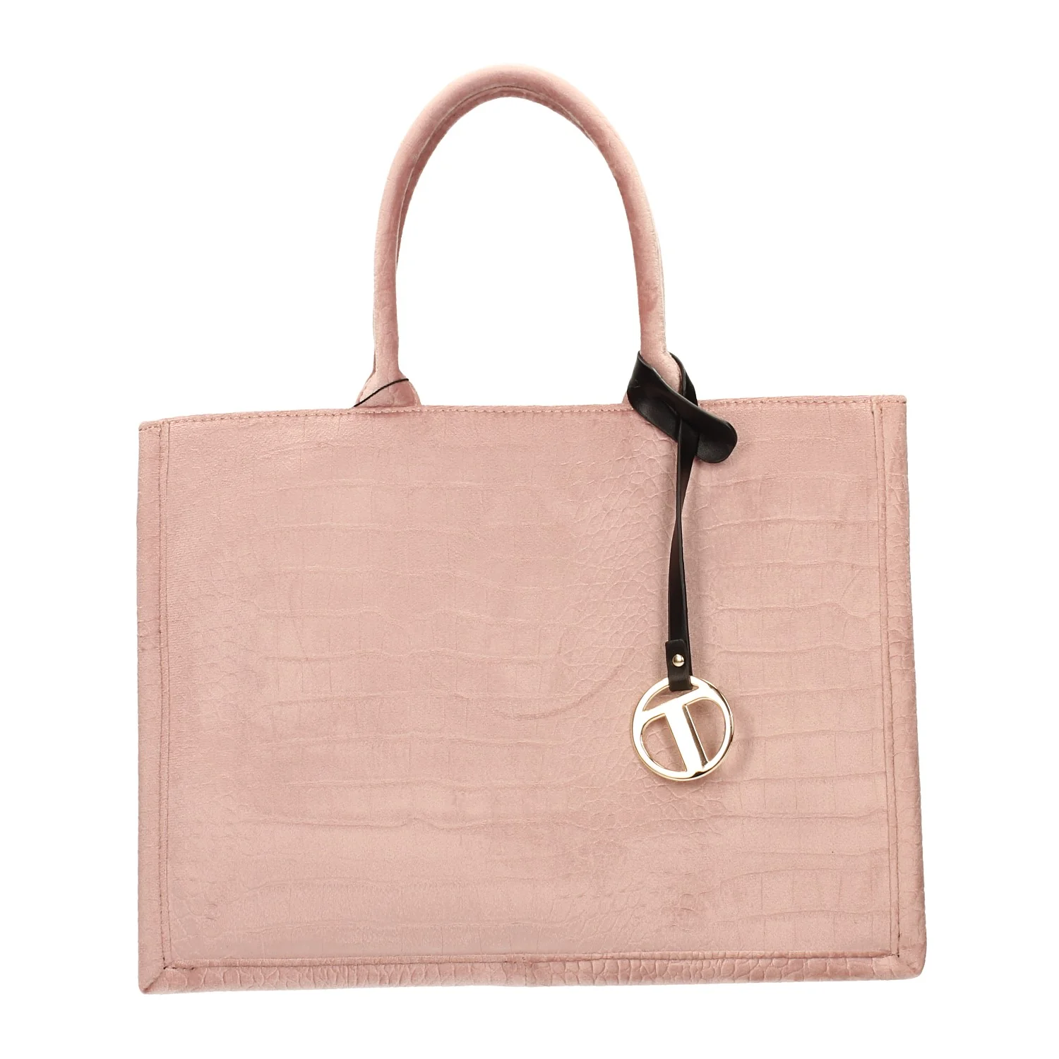 Borsa pied-de-poule beige e marrone - Image 6