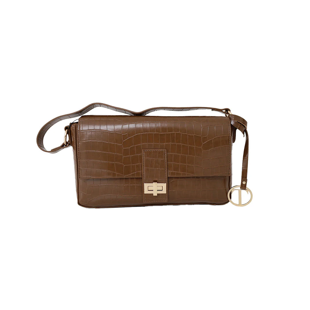 Borsa croc style a tracolla - Image 2