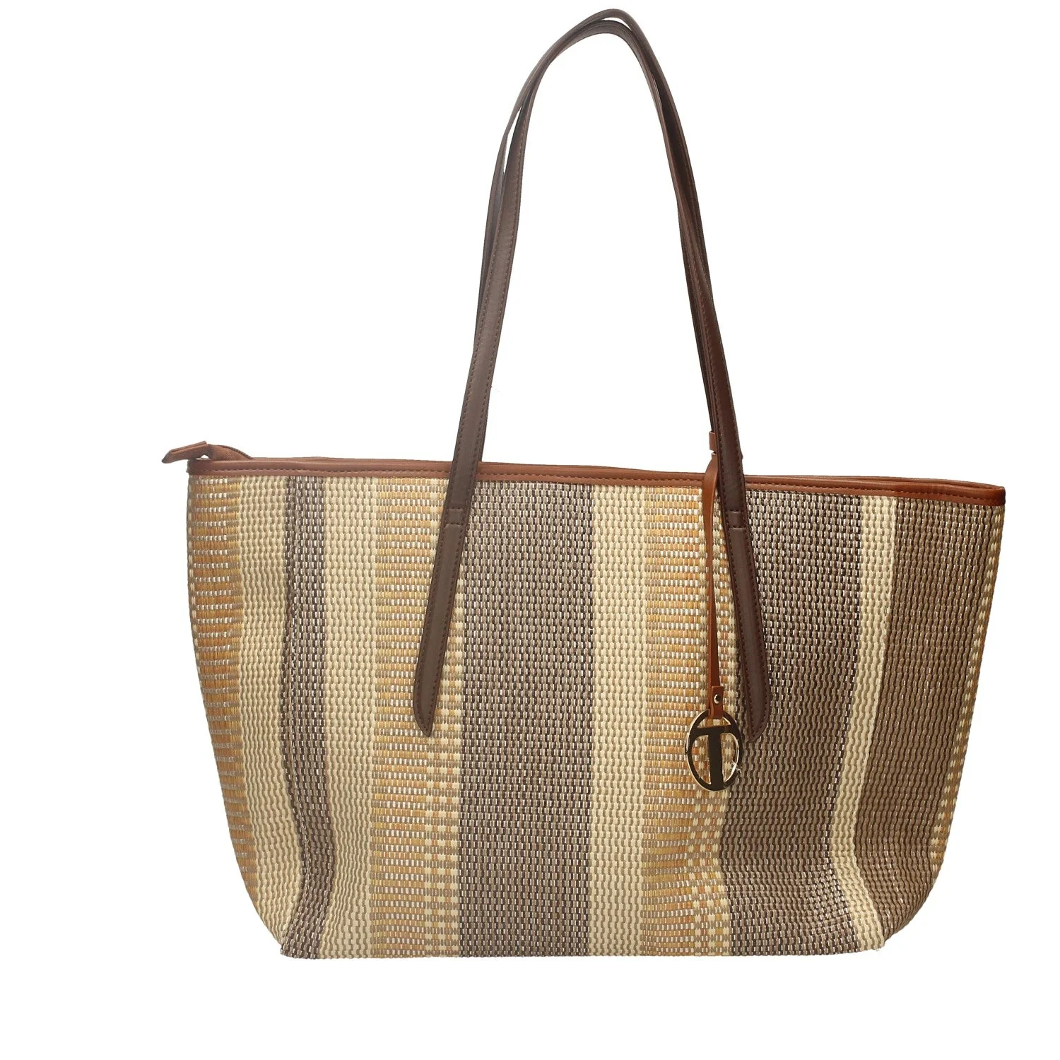 Tote bag woven blu - Image 3
