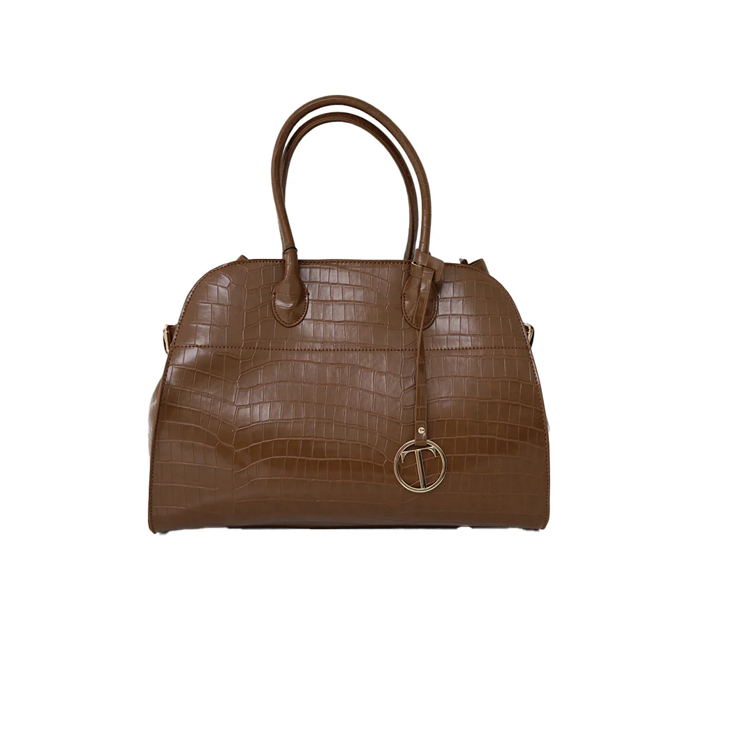 Shopping bag con stampa coccodrillo - Image 4